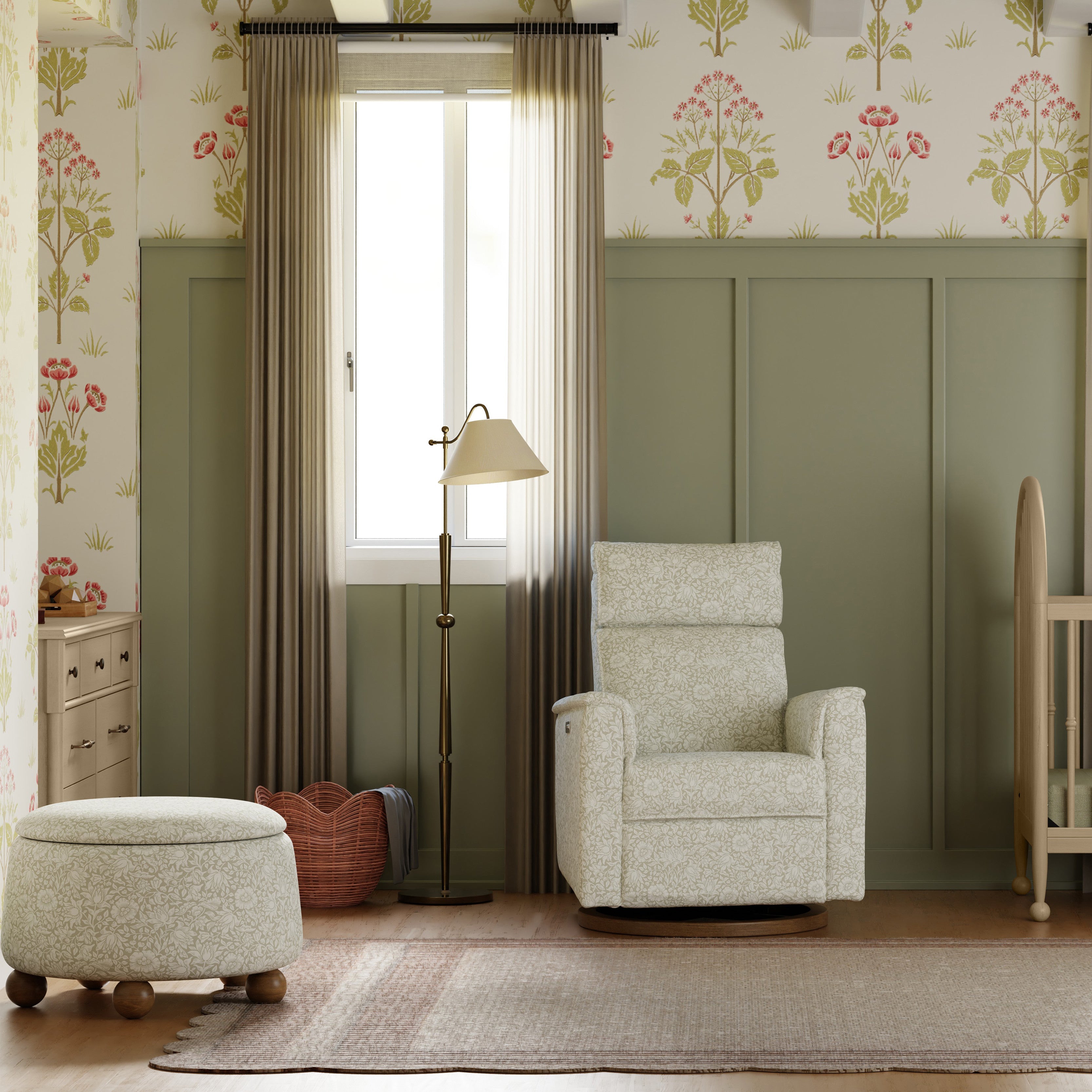 Morris & Co. x Namesake Tuffet Storage Ottoman