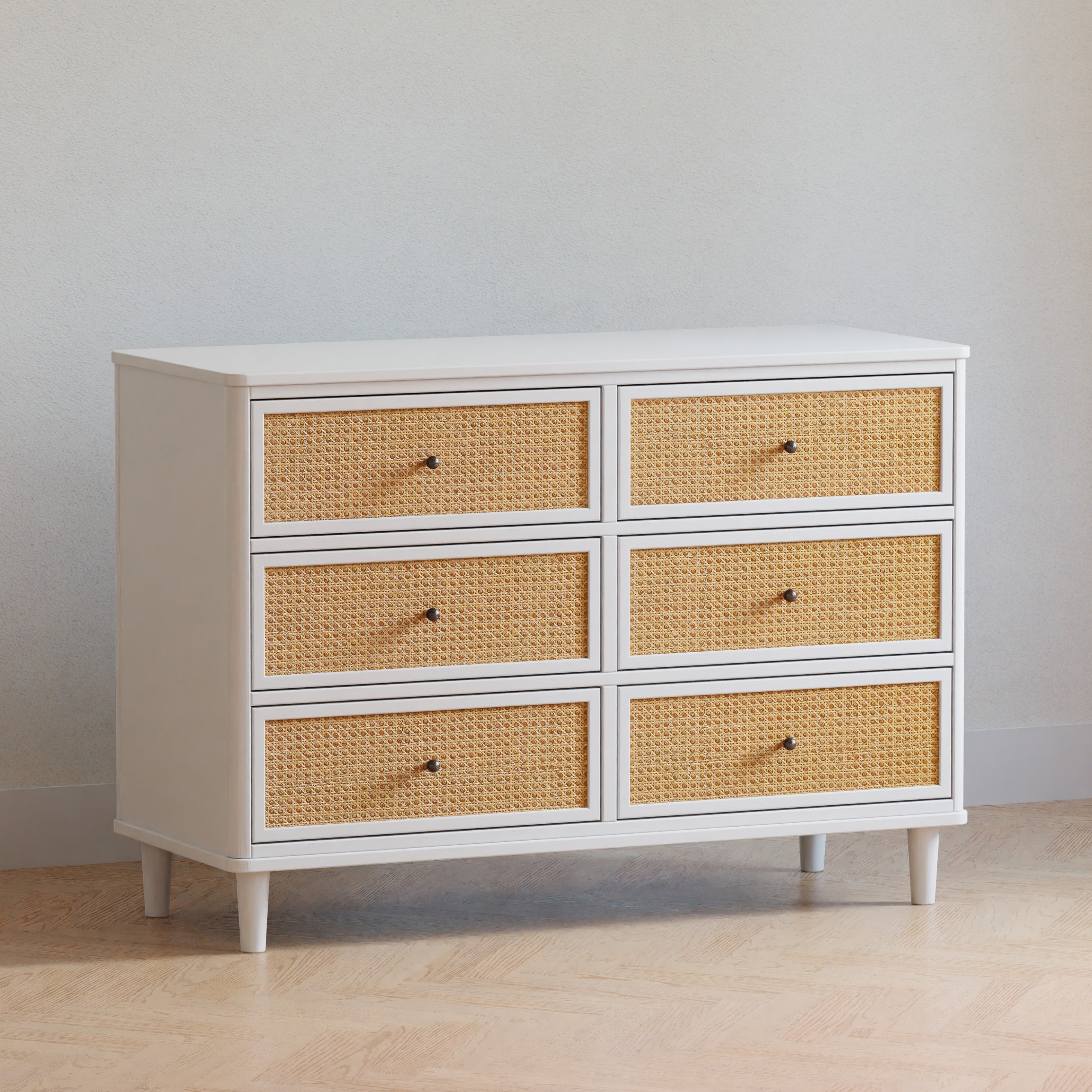 Namesake Marin with Cane 6 Drawer Dresser
