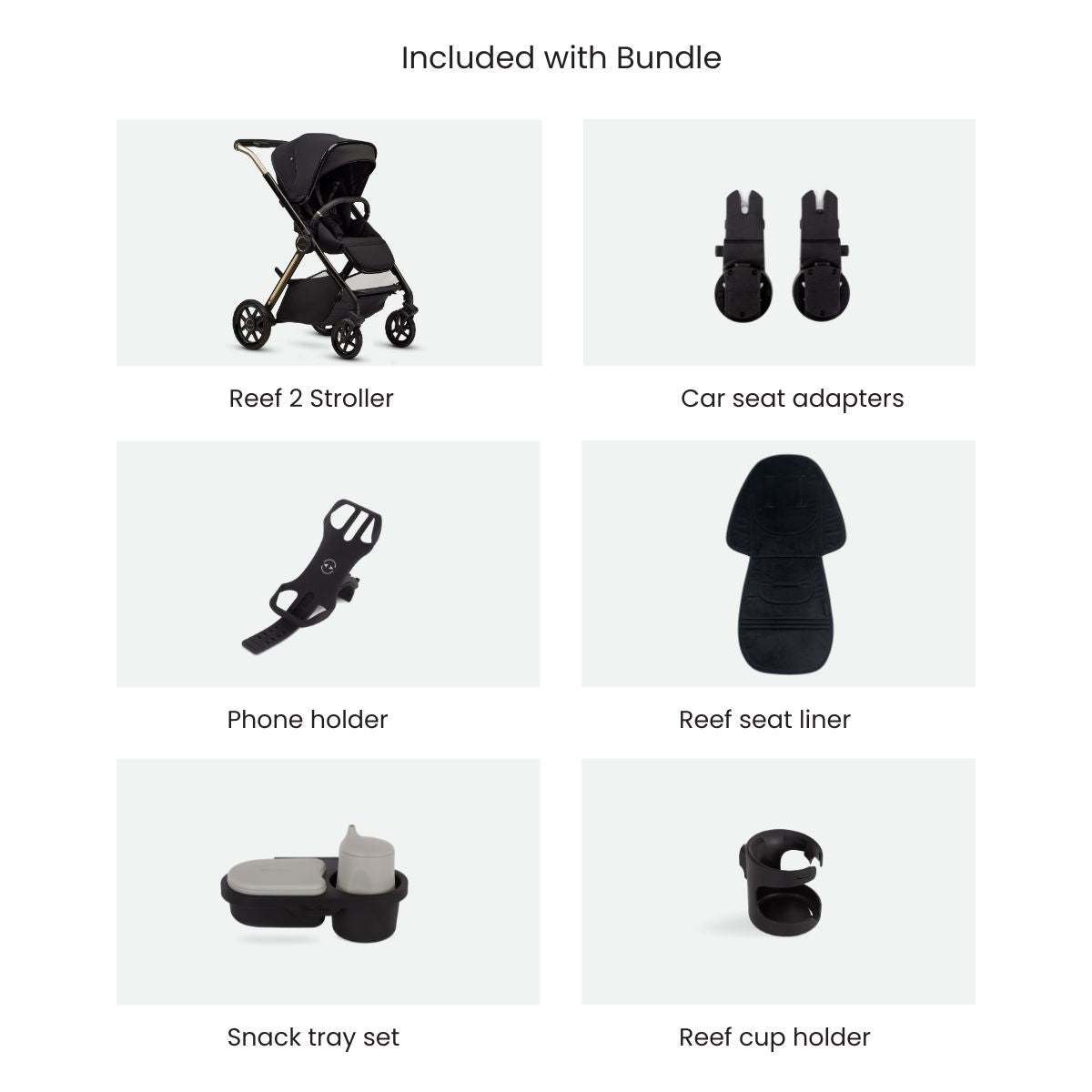 Silver Cross Reef 2 Stroller + Accessory Bundle (2025 Edition)