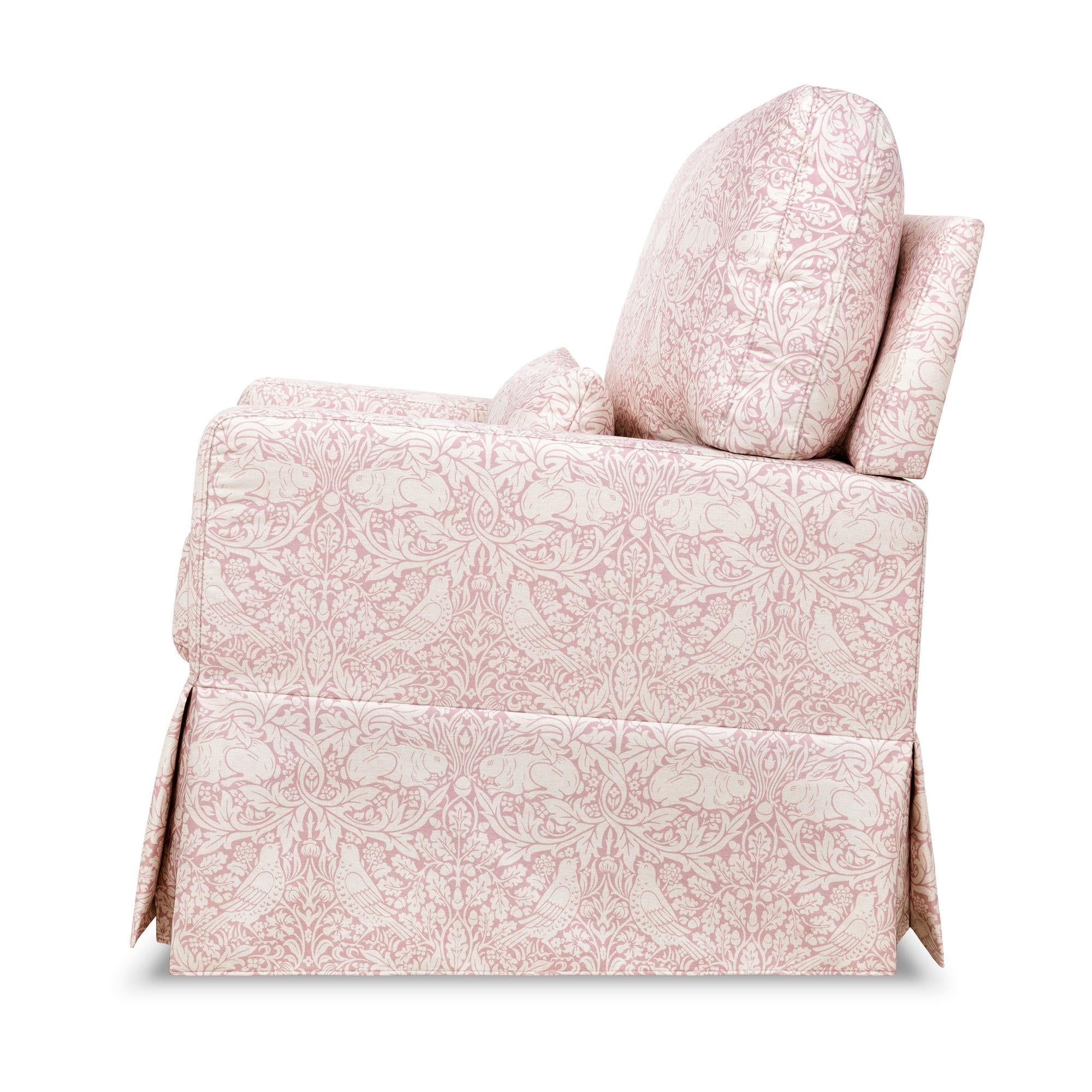 Morris & Co. x Namesake Crawford Pillowback Comfort Swivel Glider