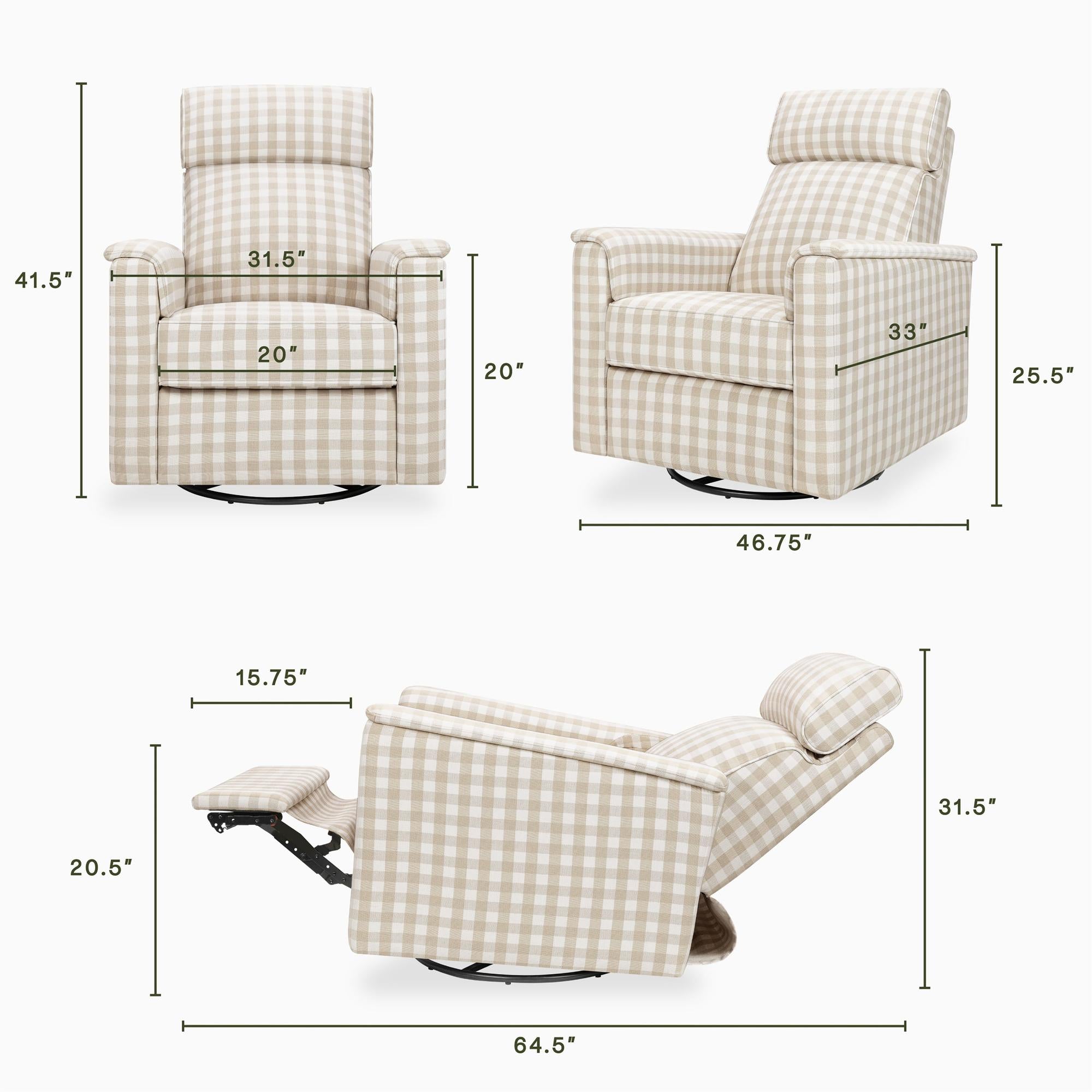 Namesake Willa Pro Power Recliner & Swivel Glider