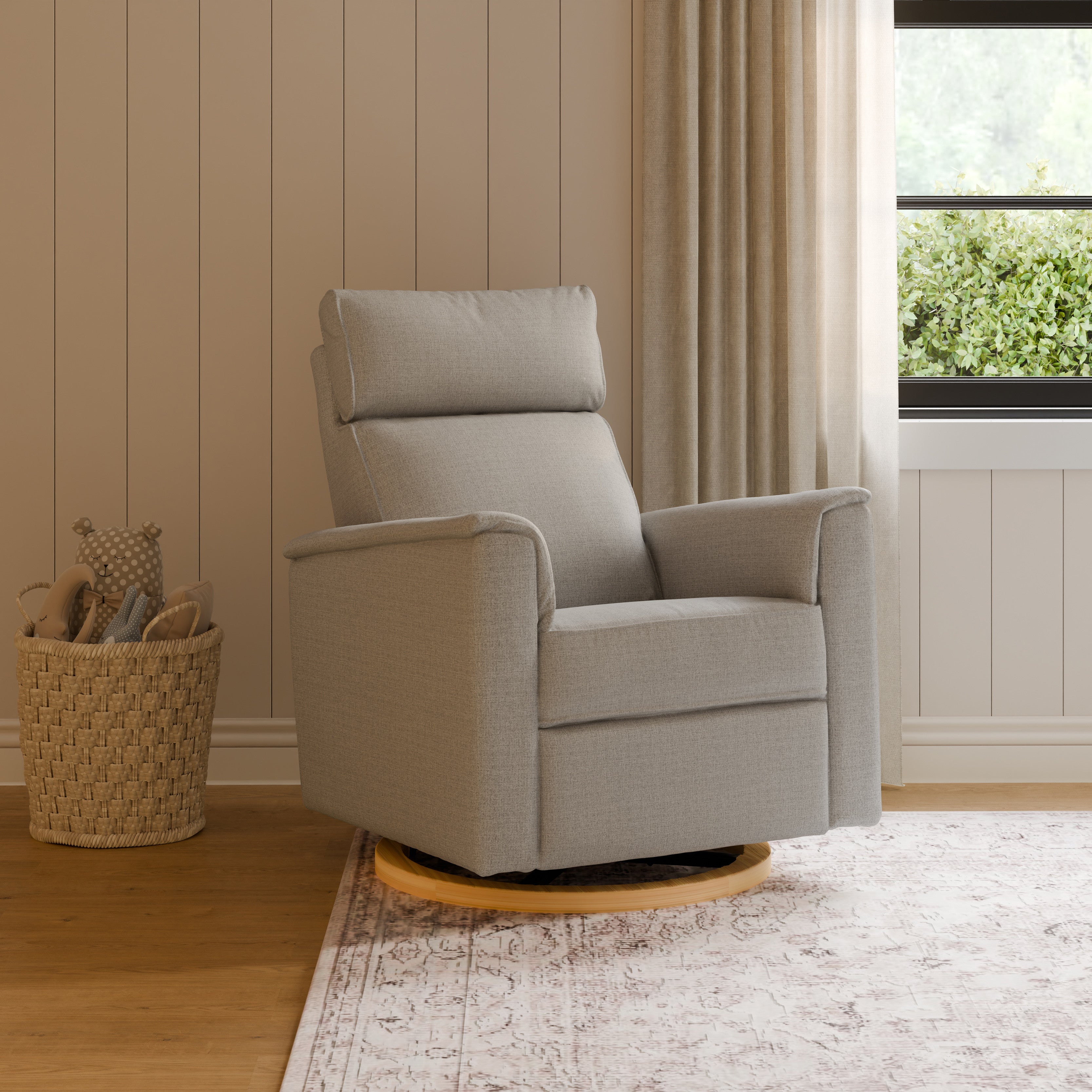 Monogram by Namesake Willa Plus Power Glider Recliner + Power Headrest