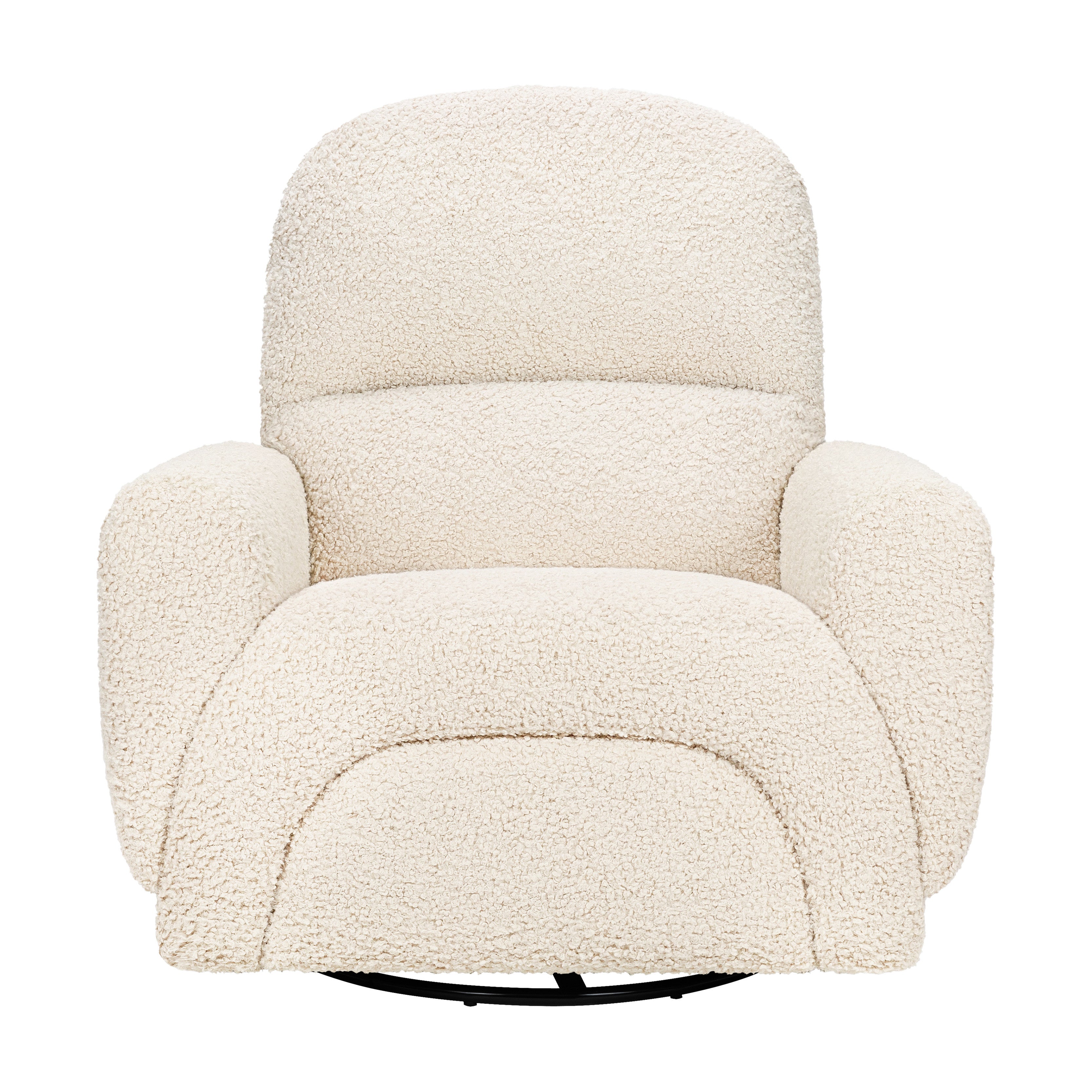 Babyletto Rainbow Recliner and Swivel Glider in Teddy Loop