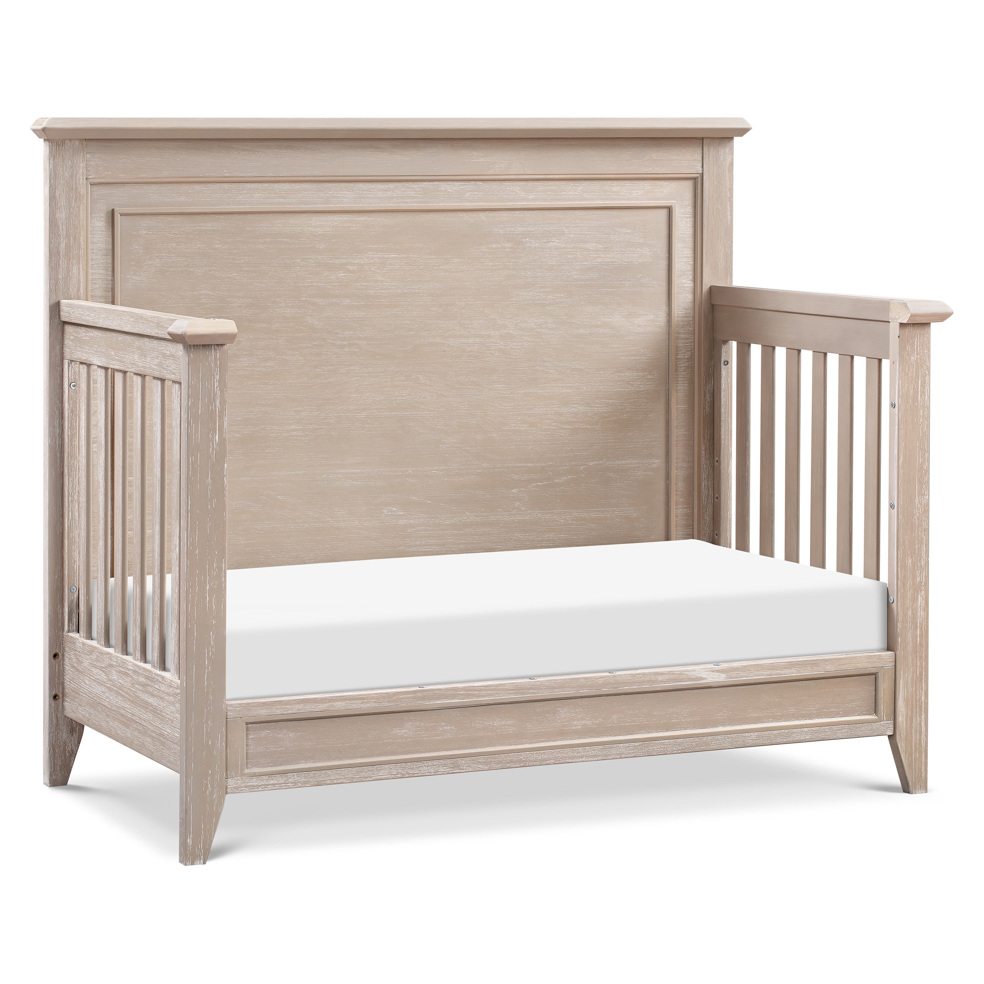 Monogram by Namesake Barrow Rustic 4-in-1 Convertible Flat Top Crib