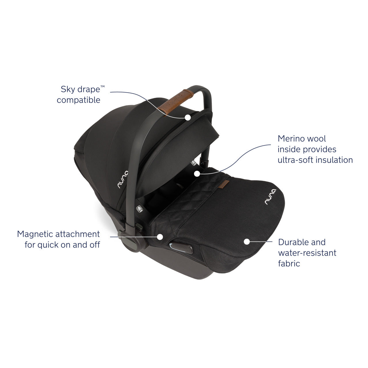 Nuna PIPA Lite RX Footmuff