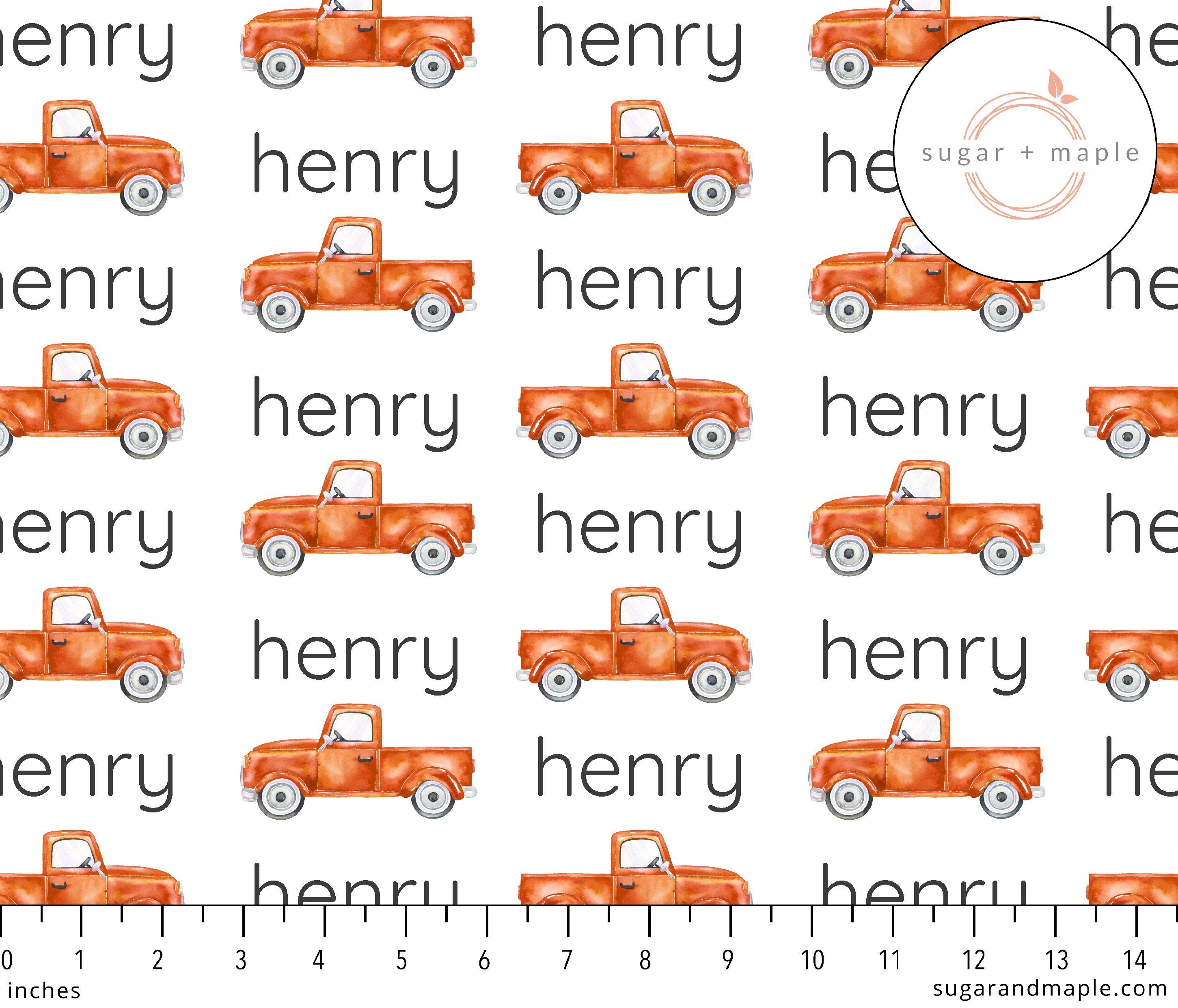 Sugar + Maple Large Stretchy Blanket - Truck Orange