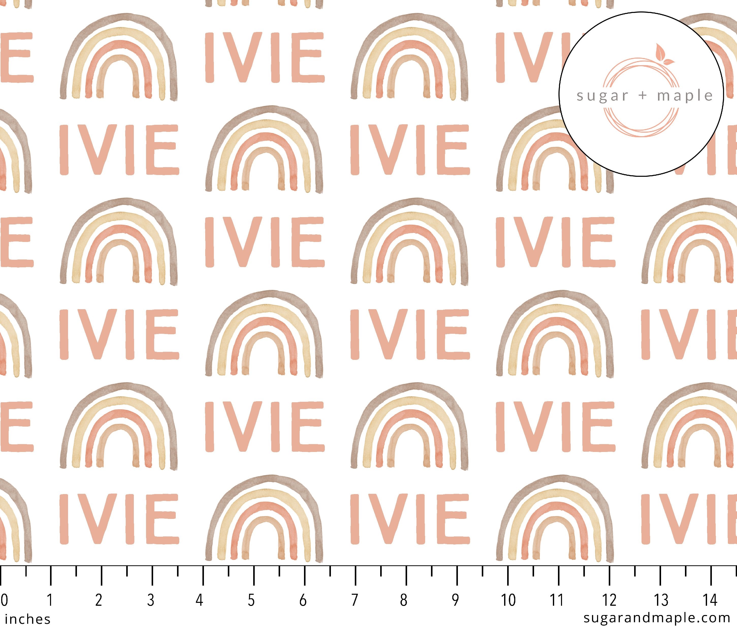 Sugar + Maple Knotted Baby Hat - Rainbow Neutral