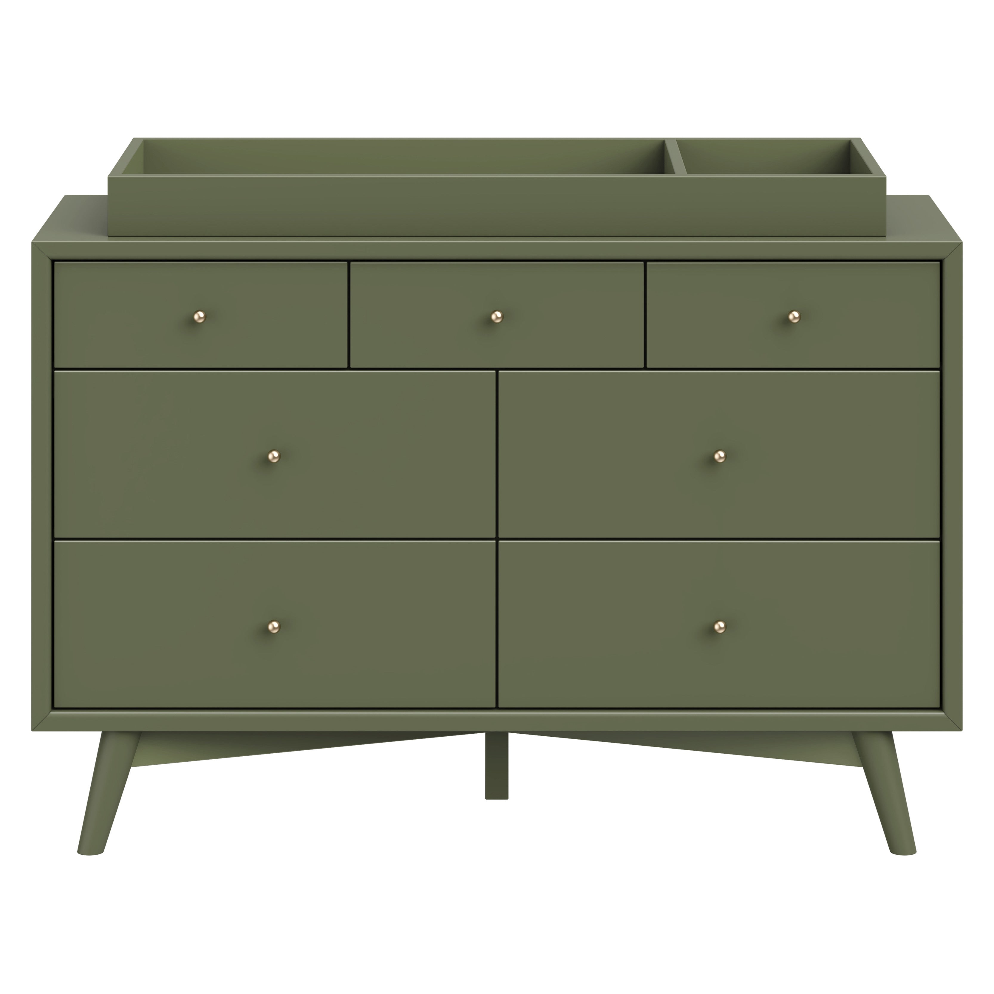メナード　デフィレ　ミラ　ショートパレット Babyletto Palma 7-Drawer Double Dresser
