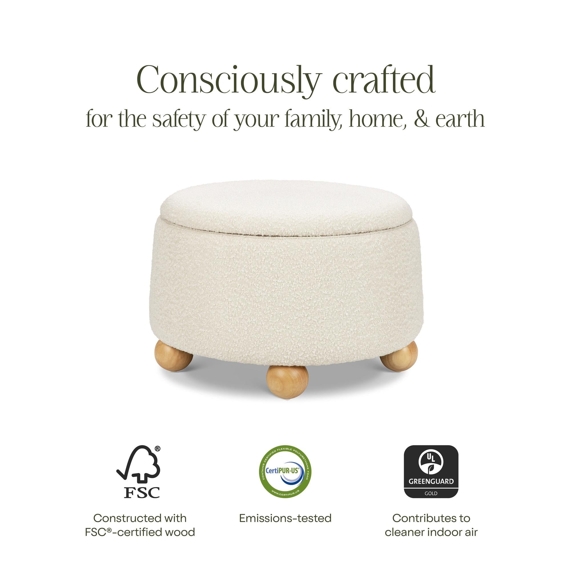Namesake Tuffet Storage Ottoman