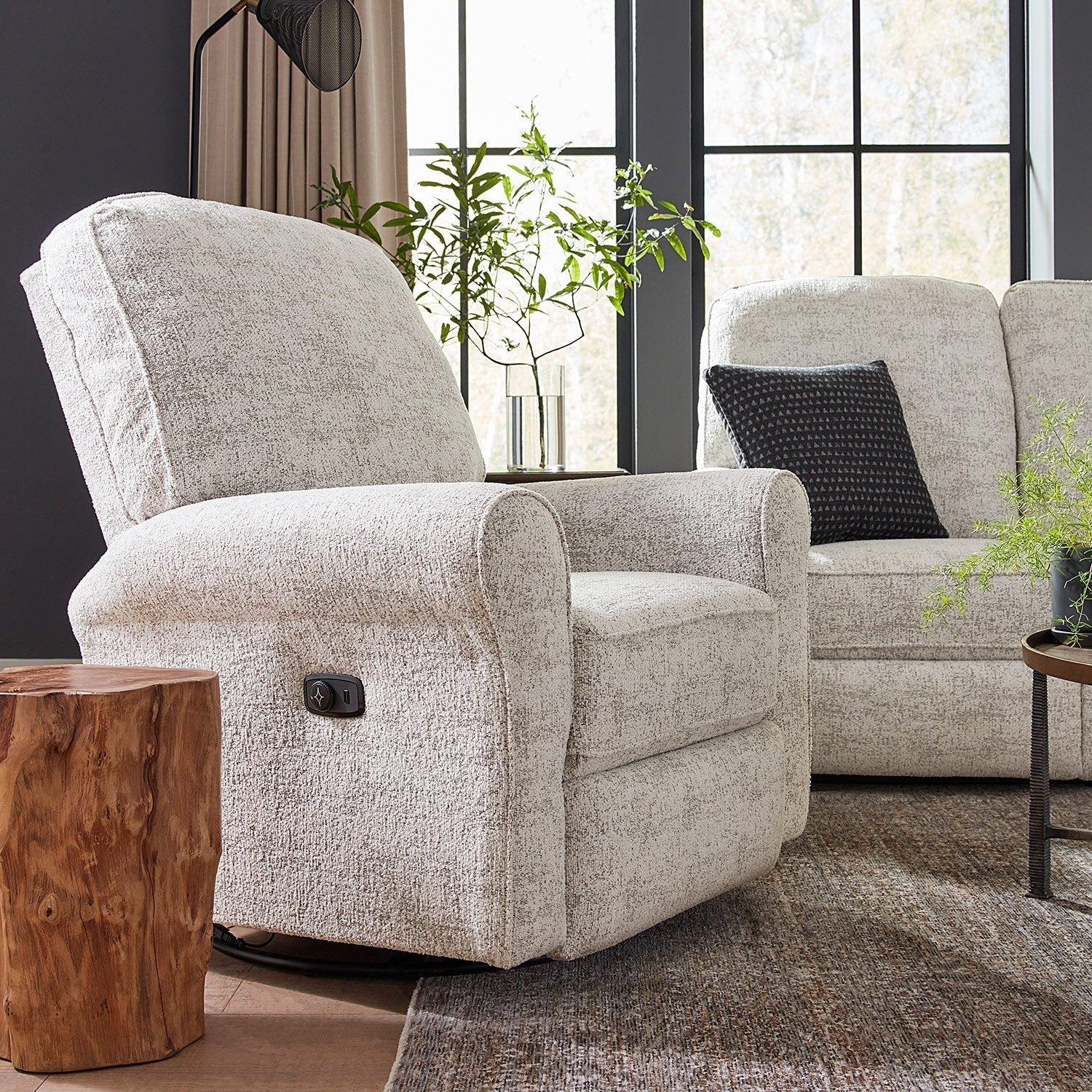 Storytime Josey Swivel Glider Recliner