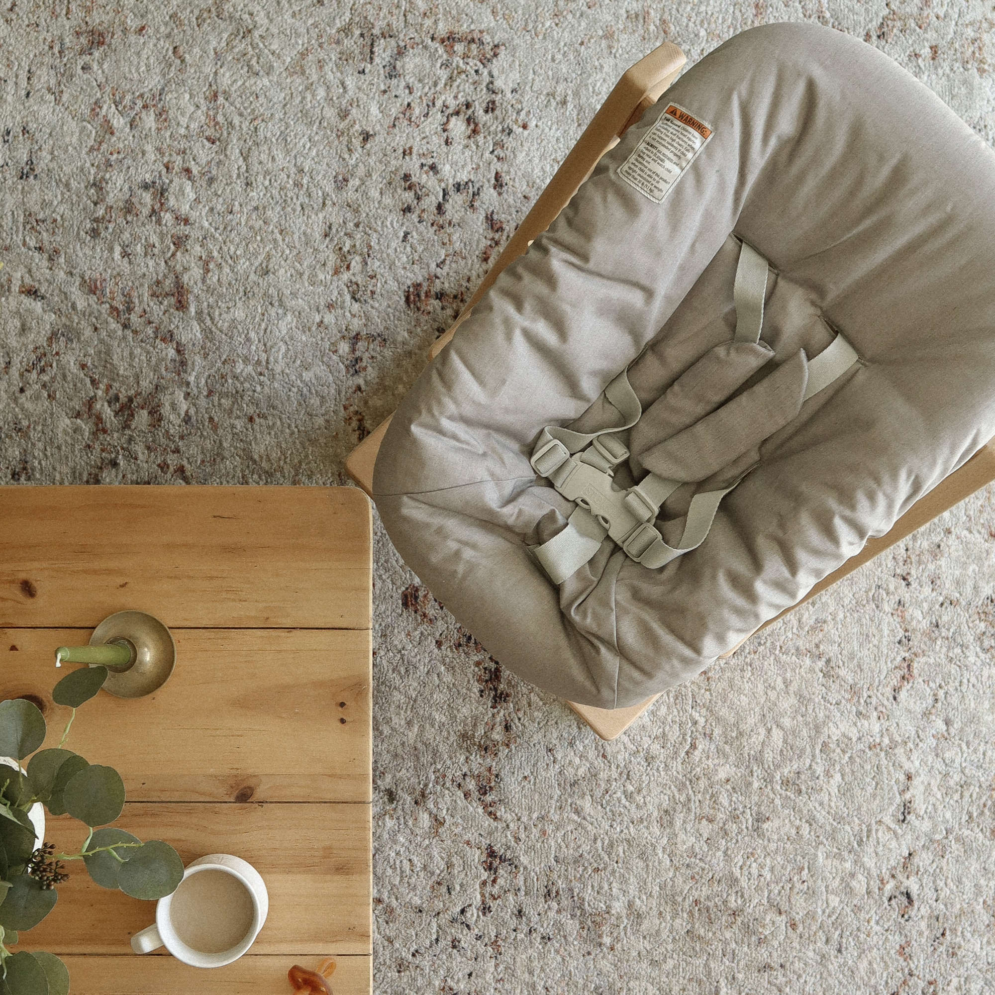 Stokke Tripp Trapp High Chair² with Cushion, Newborn Tray Stokke Tripp Trapp High Chair² with Cushion, Newborn Tray