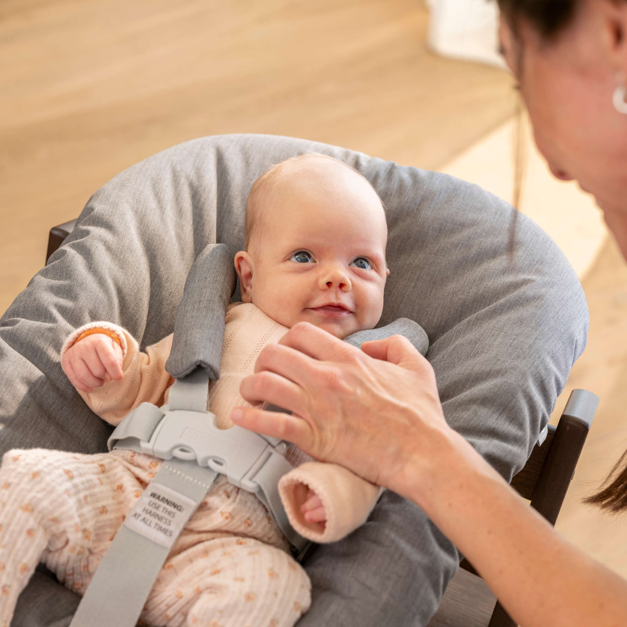 Stokke Tripp Trapp High Chair² with Cushion, Tray and Newborn Set