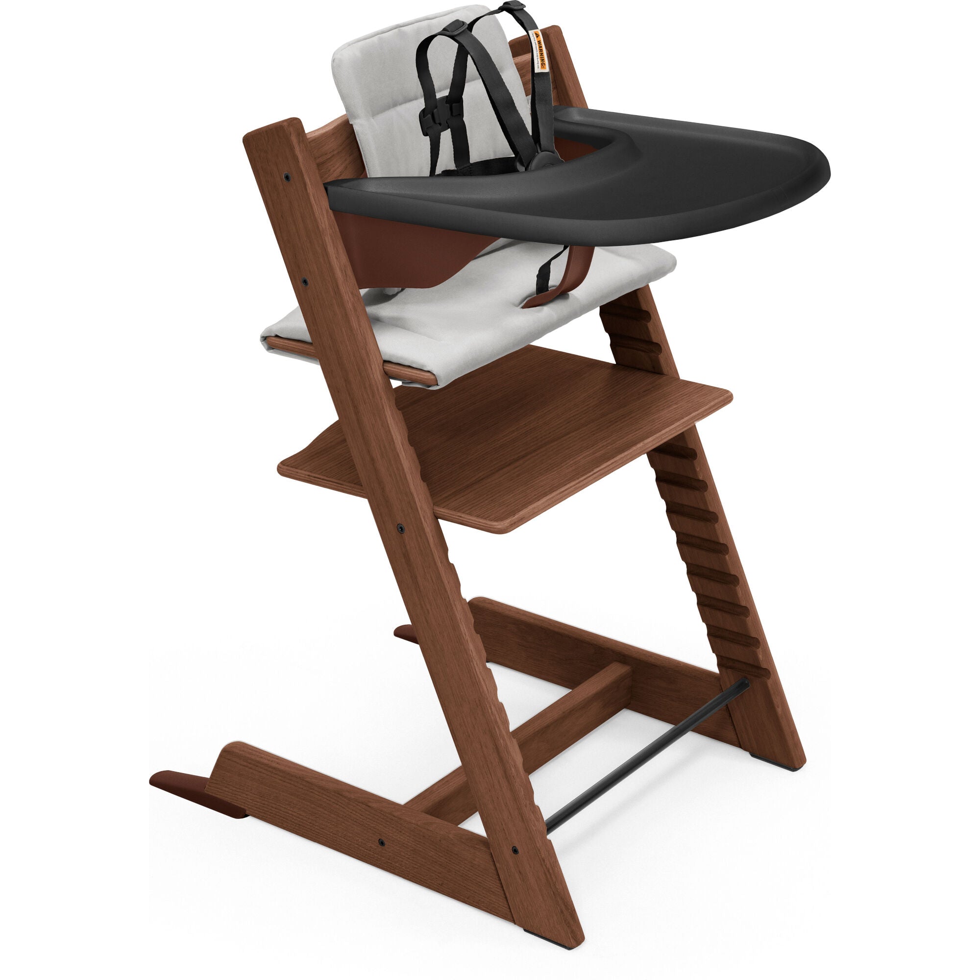 STOKKE Tripp Trapp 木製チェア Stokke Tripp Trapp High Chair² Oak with Cushion + Stokke Tray