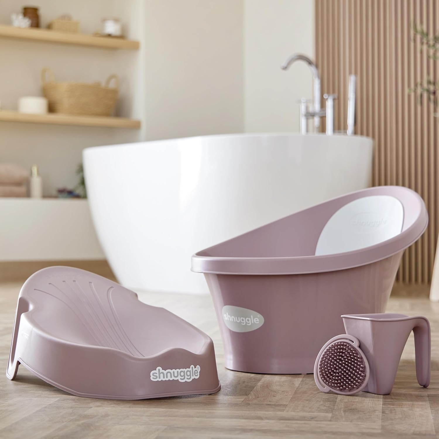 Shnuggle Baby Bath Tub, Suitable from Birth