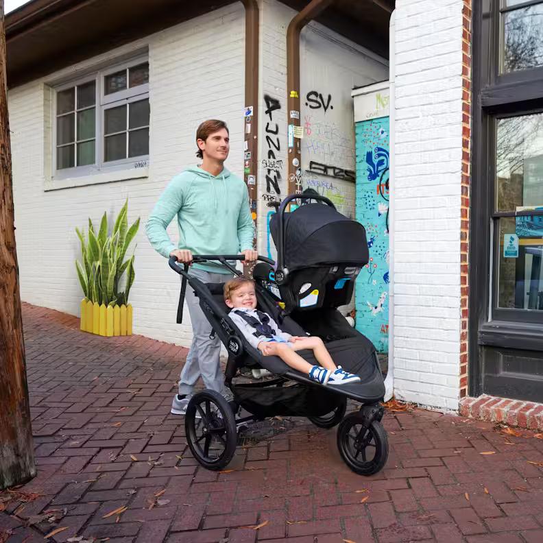 side by side stroller with infant car seat Baby Jogger Summit X3 Double Adapter for Baby Jogger / Graco Infant Ca