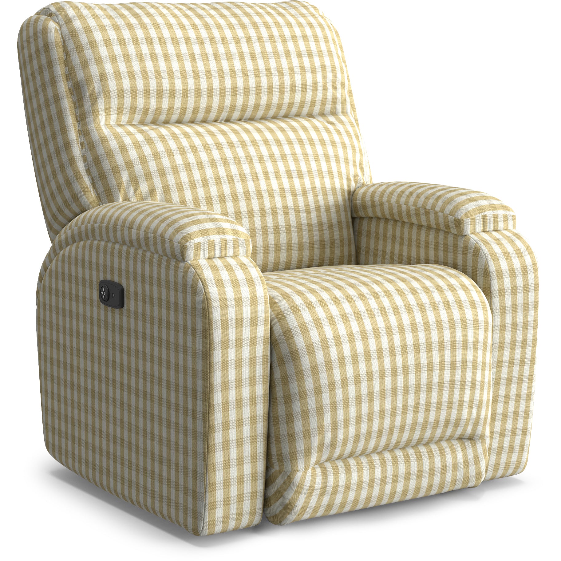 Storytime Maverly Power Cozzia Swivel Glide Recliner with Heat & Massa