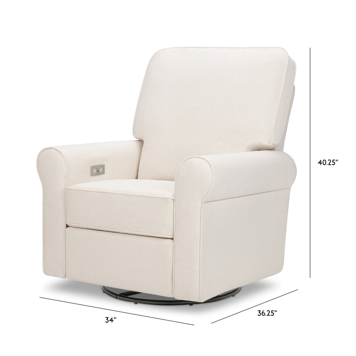 Monogram by Namesake Monroe Power Recliner & Swivel Glider