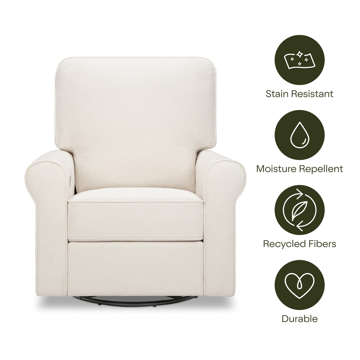 Monogram by Namesake Monroe Power Recliner & Swivel Glider