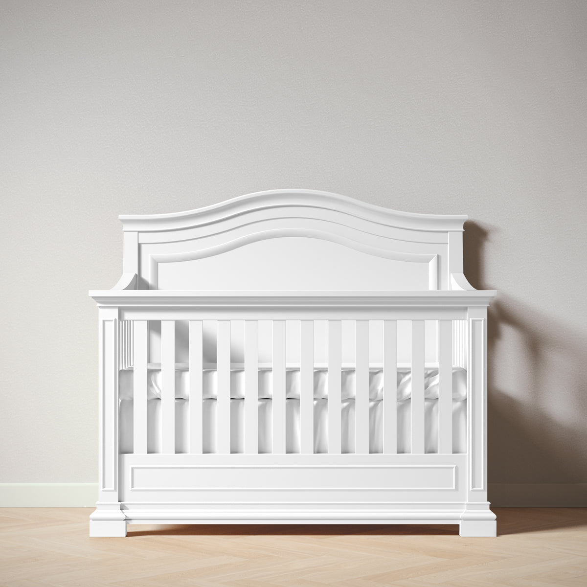 Silva Furniture Jordan Crib | 5-in-1 Convertible | Solid wood