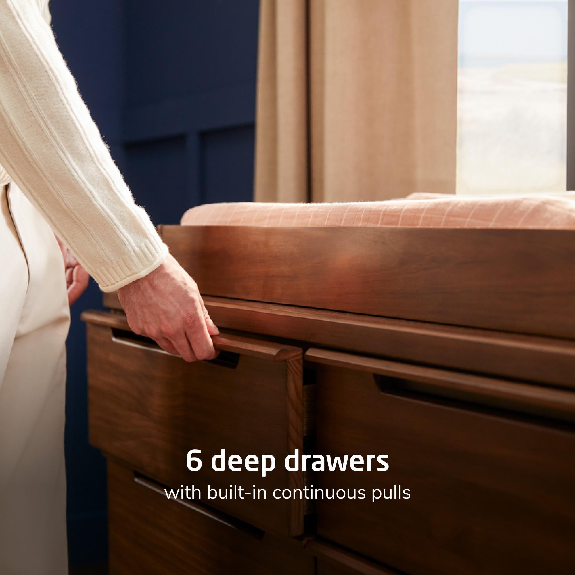 Maxi-Cosi Nursery Embraced Forms 6-Drawer Dresser
