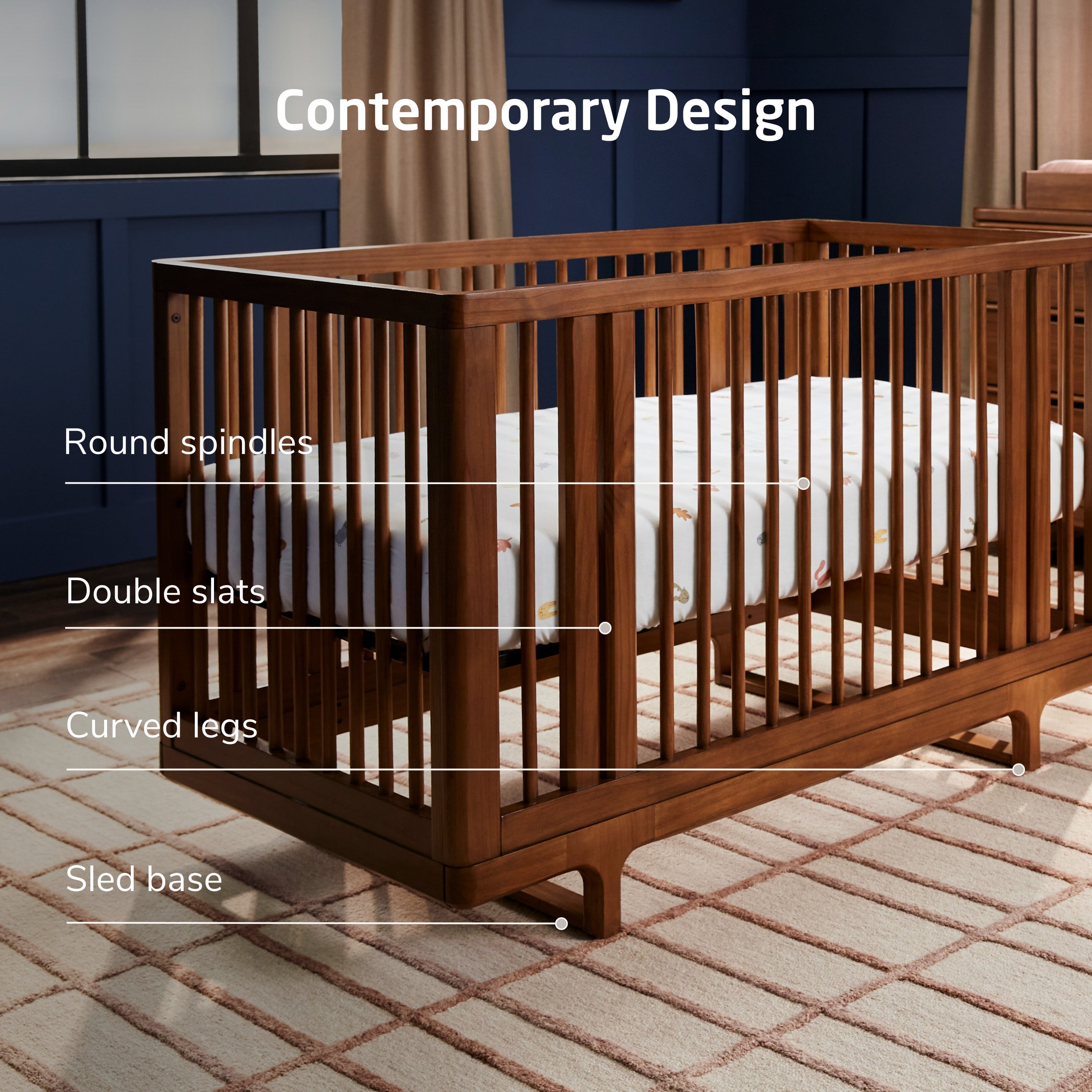 Maxi-Cosi Embraced Forms 4-in-1 Convertible Crib