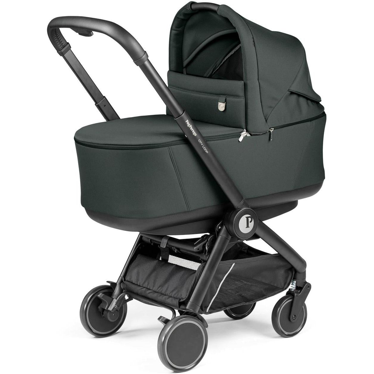 Peg Perego City Loop Pop-Up Bassinet + Stand