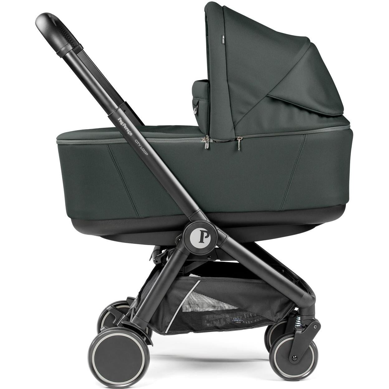 Peg Perego City Loop Pop-Up Bassinet + Stand