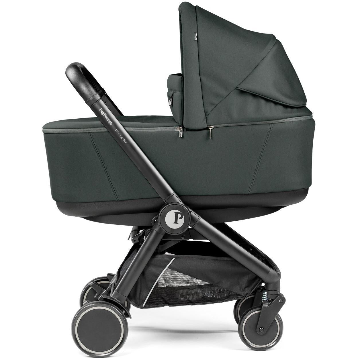 Peg Perego City Loop Pop-Up Bassinet + Stand