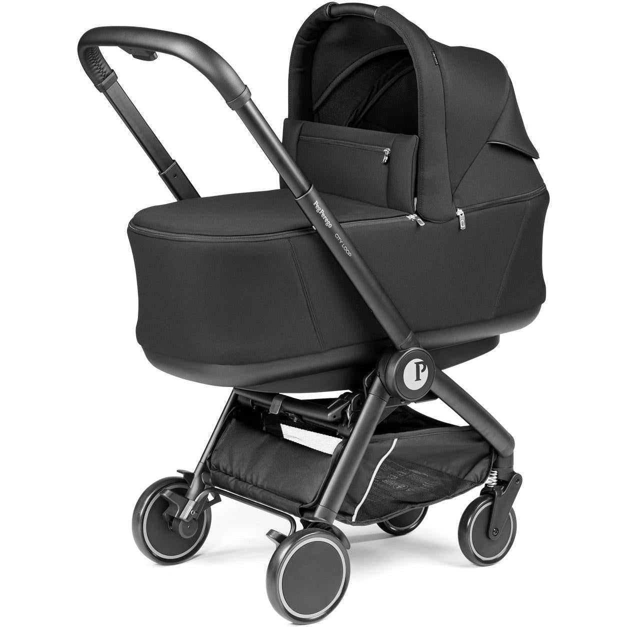 Peg Perego City Loop Pop-Up Bassinet + Stand
