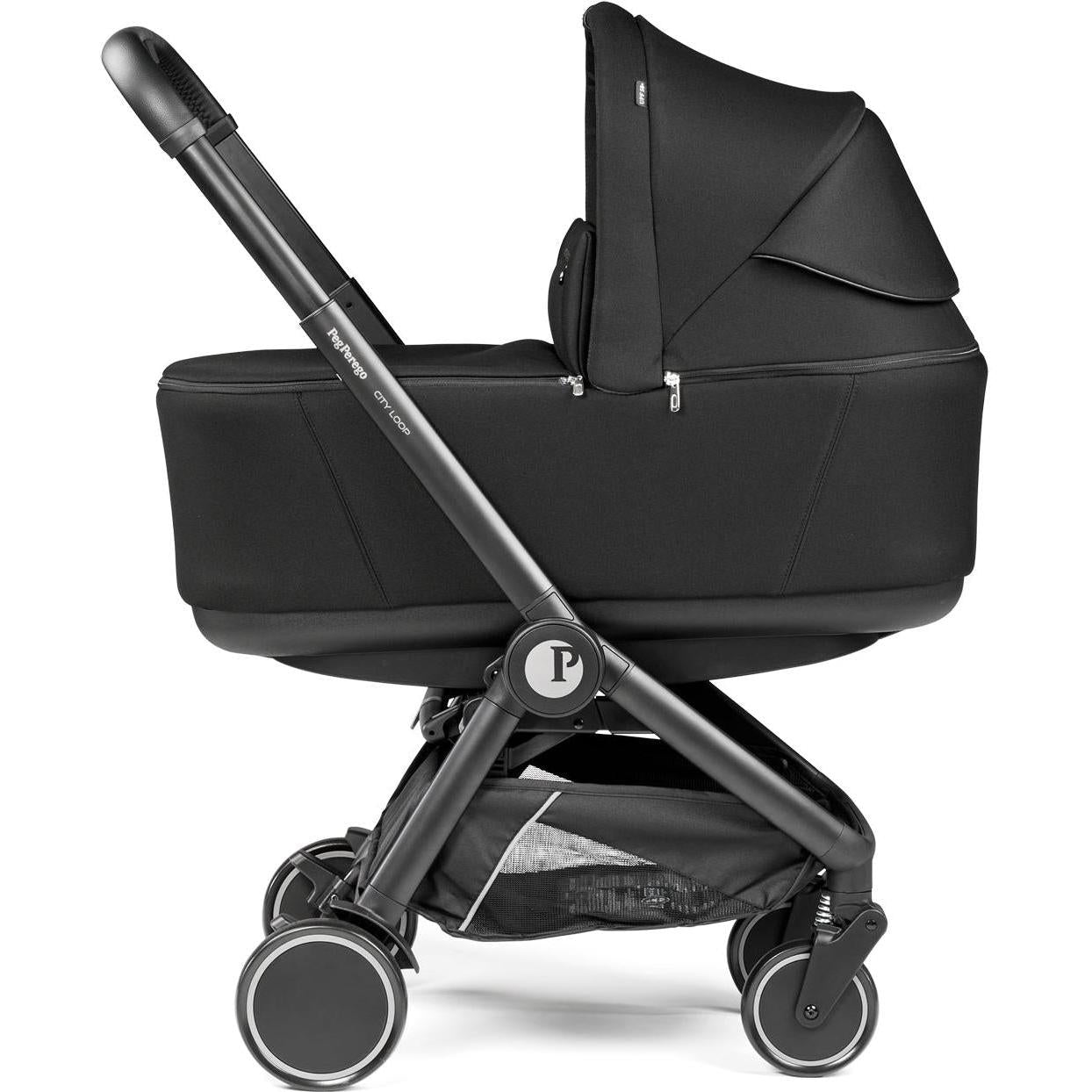 Peg Perego City Loop Pop-Up Bassinet + Stand
