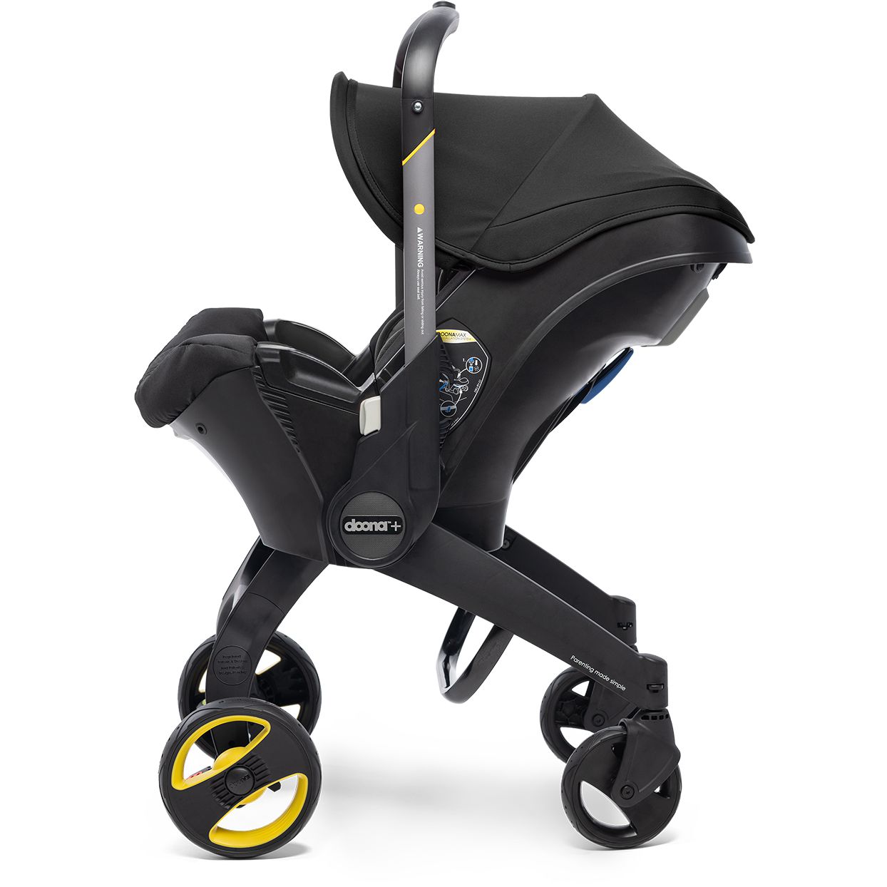 Doona Infant Car Seat + Stroller with Sensalert Bundle