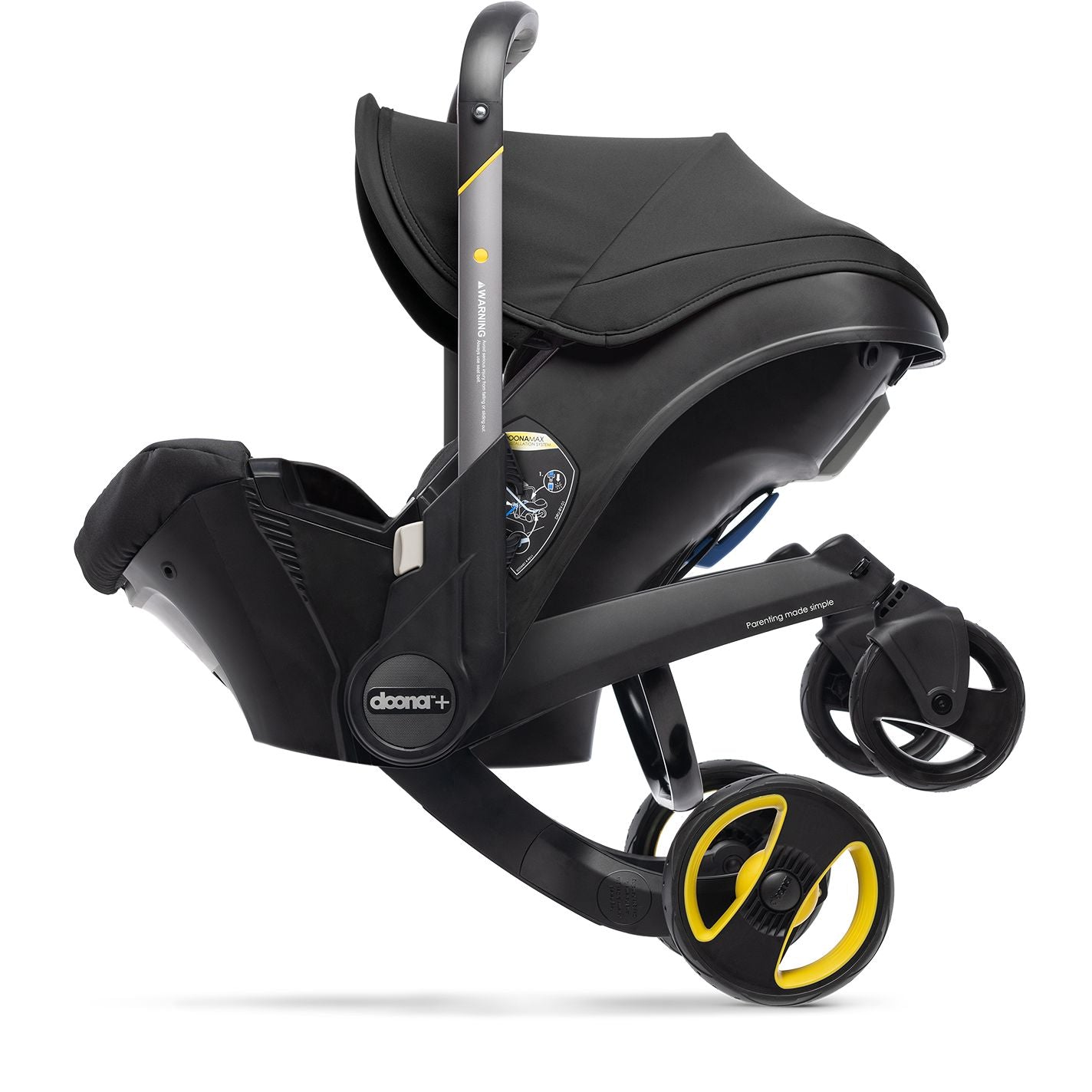 Doona Infant Car Seat + Stroller with Sensalert Bundle