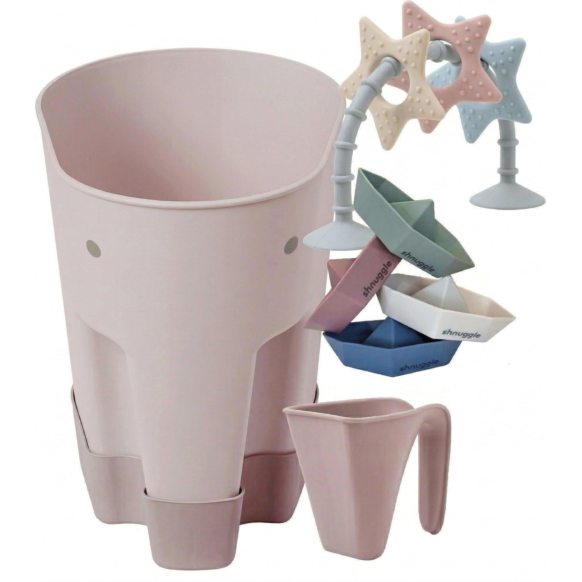 Shnuggle Bath Accessories Bundle 4-Piece Set