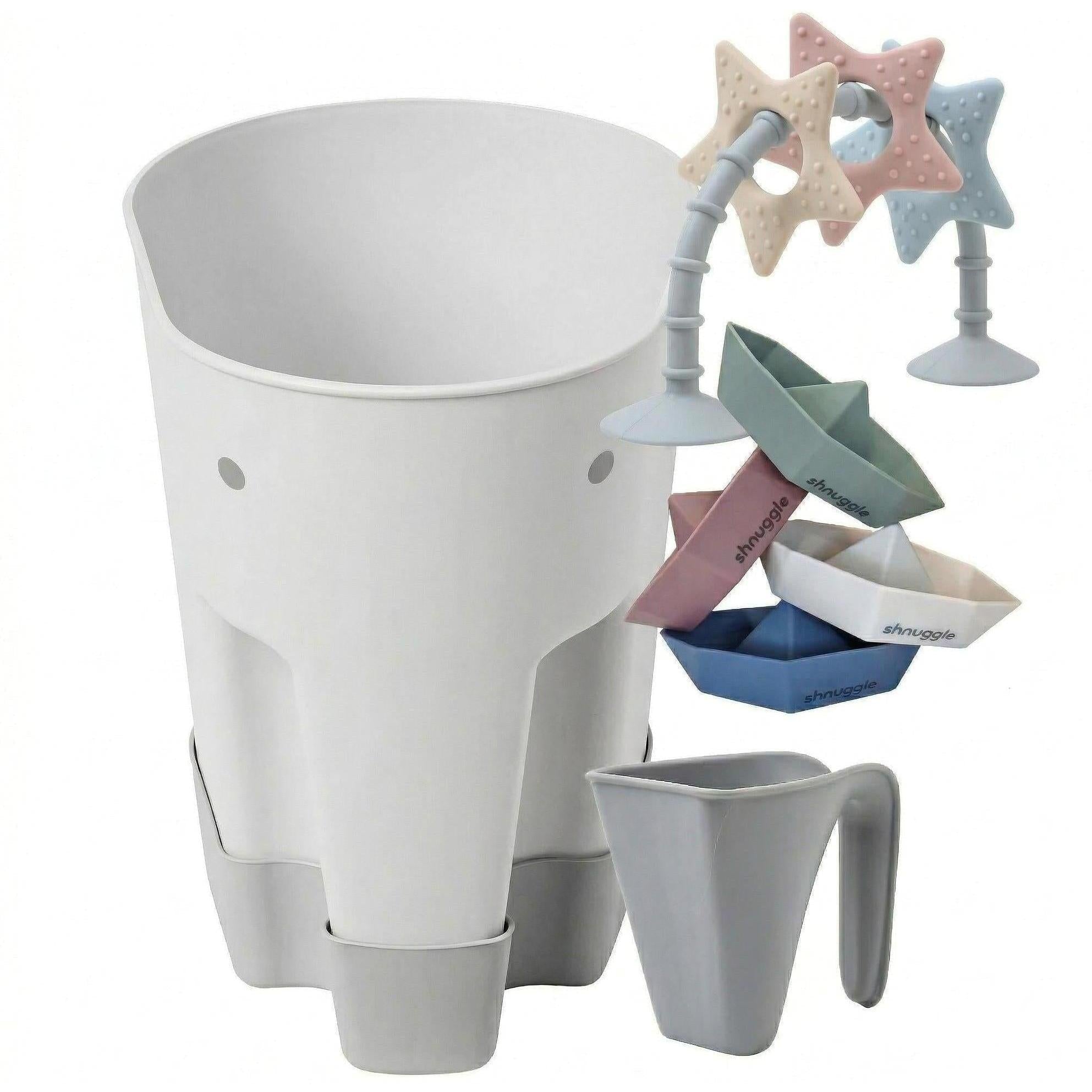 Shnuggle Bath Accessories Bundle 4-Piece Set