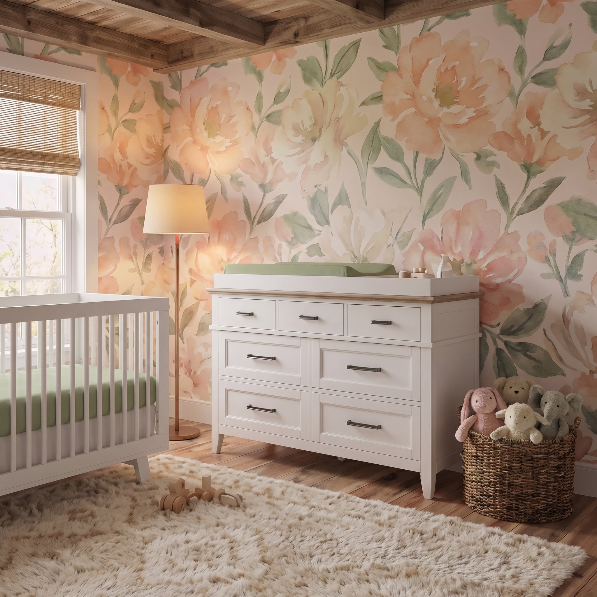 Sugar + Maple Contoured Changing Pad Cover