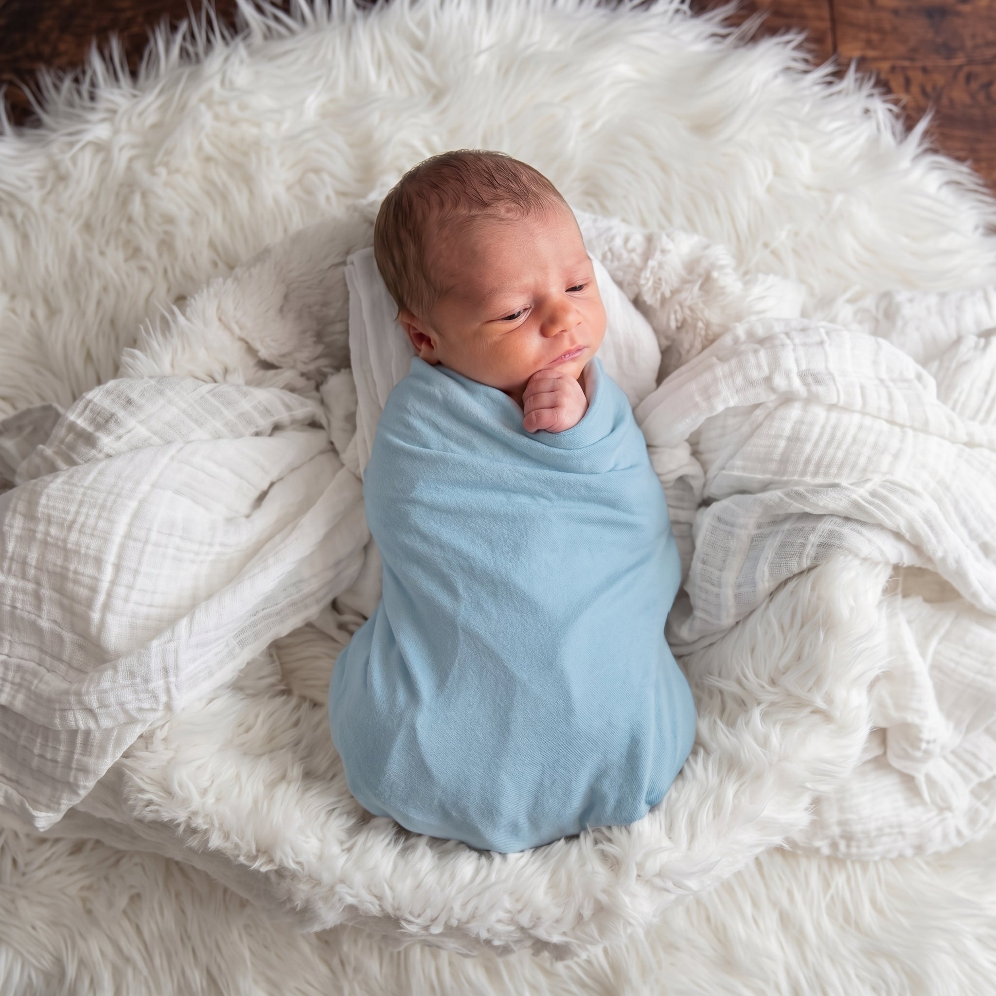 Sugar + Maple Swaddle Blanket