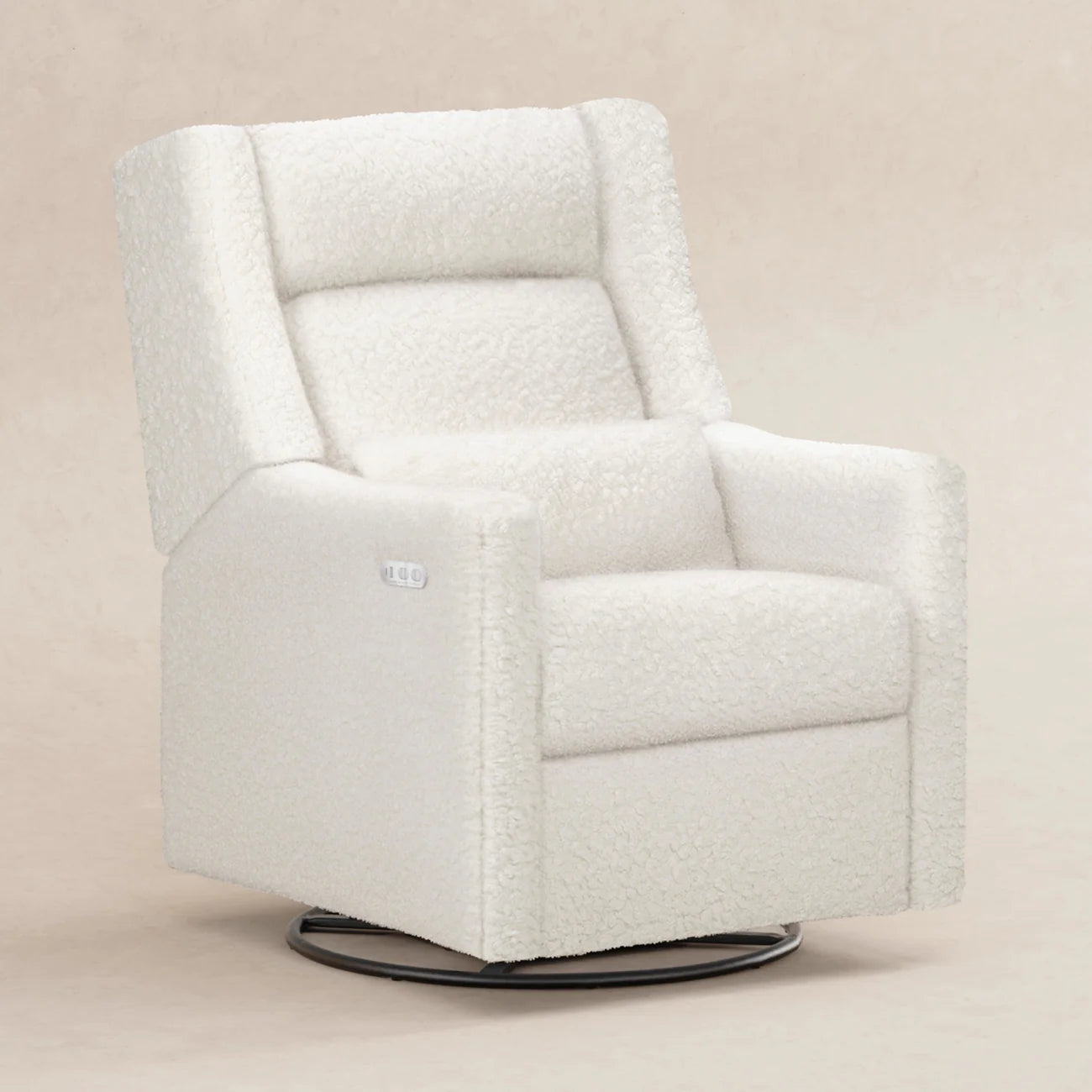 Babyletto Kiwi Plus Power Recliner and Swivel Glider with Power Adjustable Headrest and USB Port