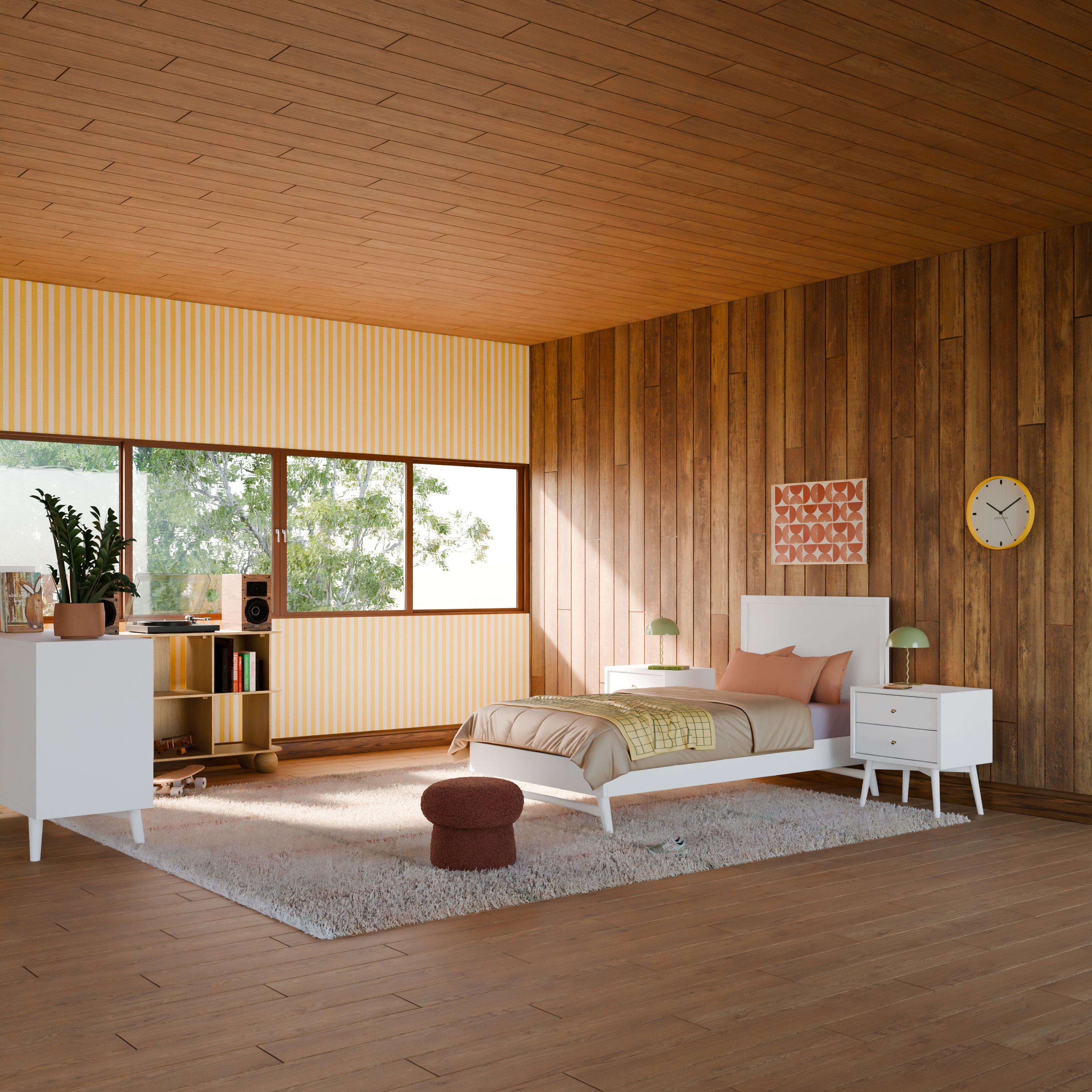 Babyletto Palma Nightstand with USB Port