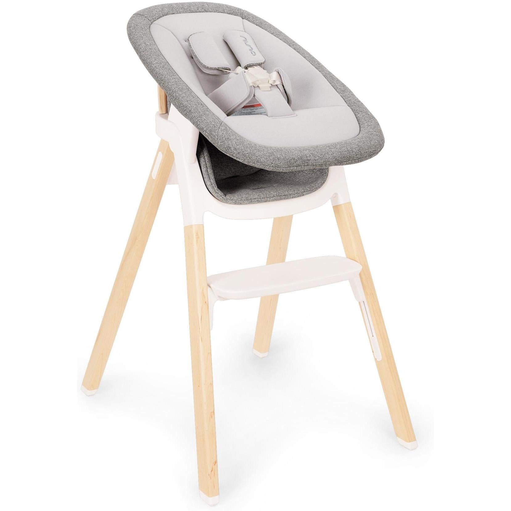 Nuna BRYN High Chair + Newborn Rocker Seat