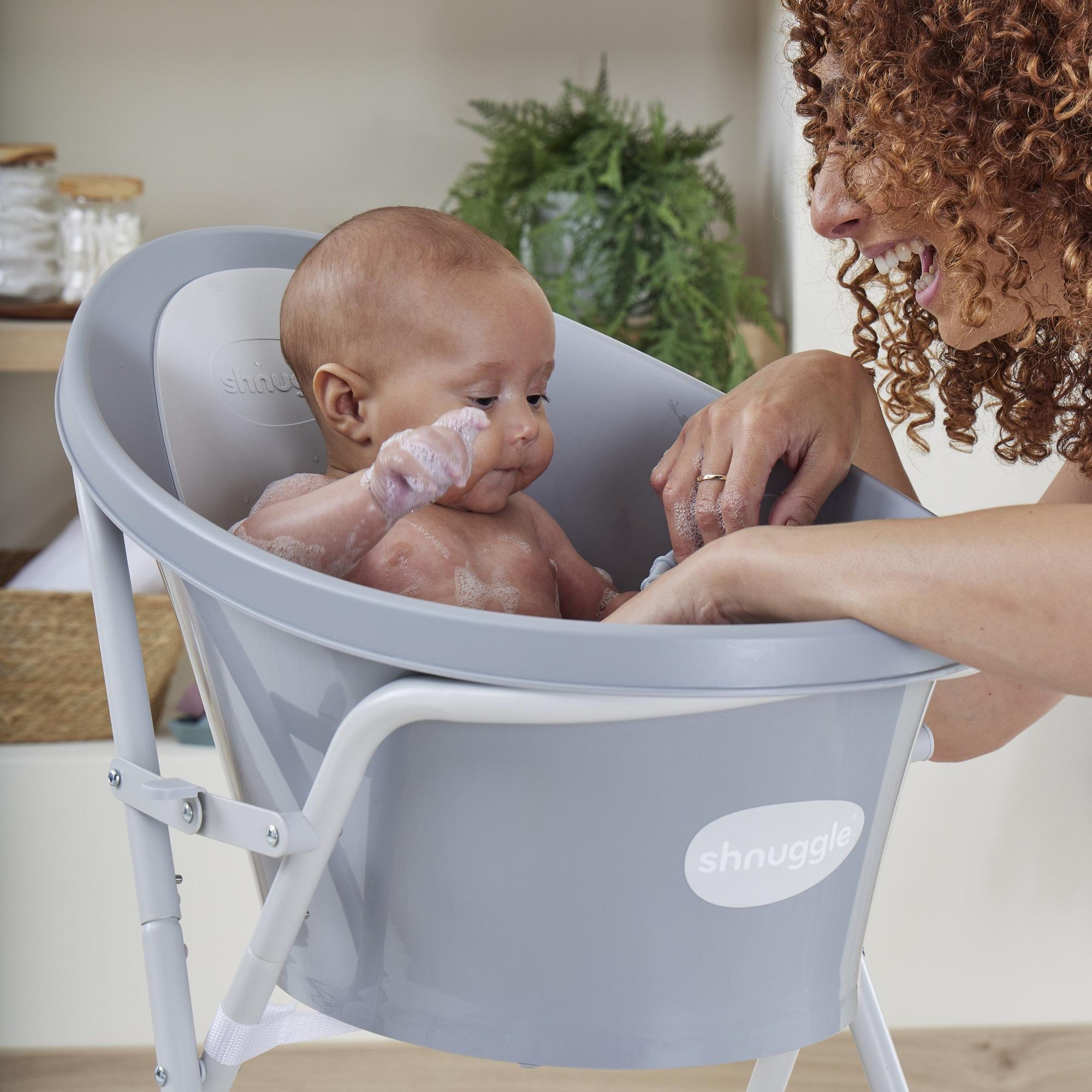 Shnuggle Newborn Bundle: Baby Bath & Accessories Bundle - 5-Piece Set
