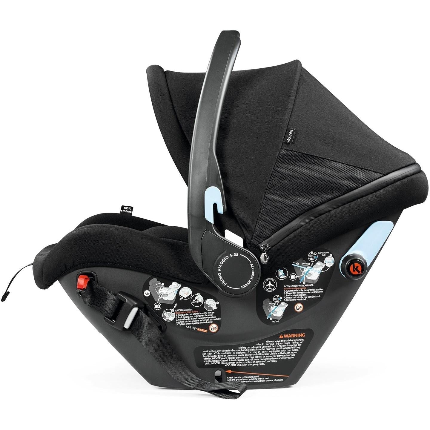 Peg Perego City Loop Chassis + Urban Mobility Infant Car Seat Combo