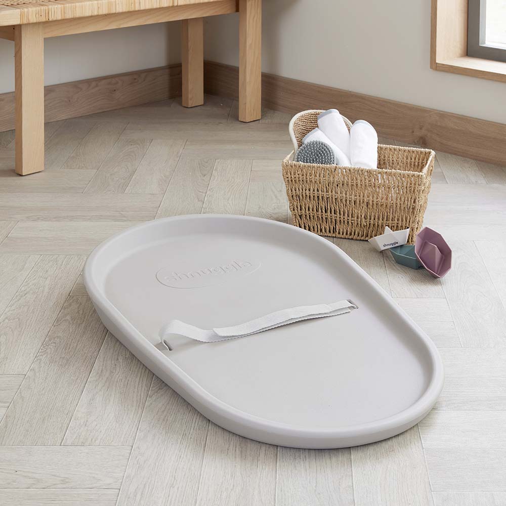 Shnuggle Changing Essentials Kit: Shnuggle Changing Mat + Diaper Pail + Liners