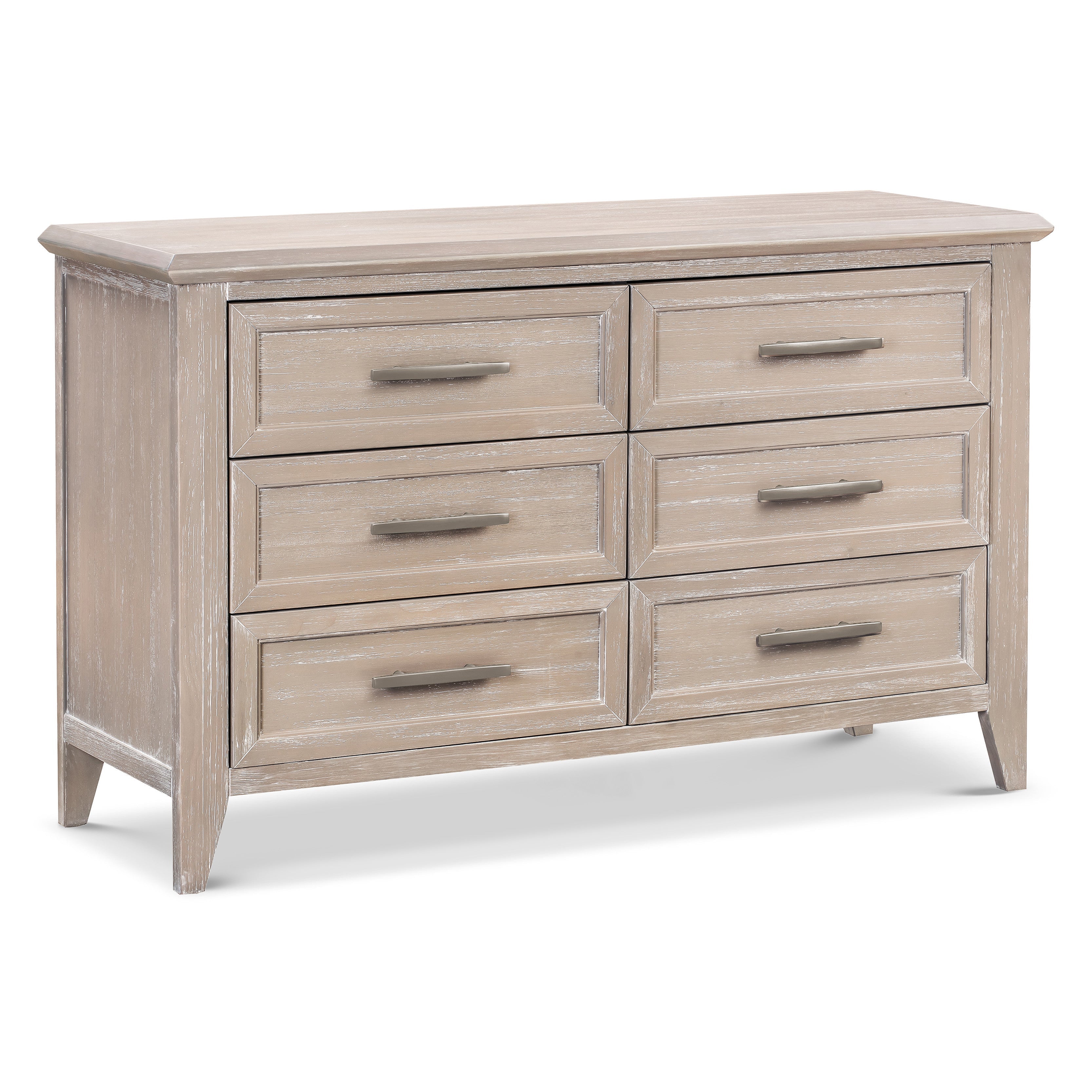 B14416SDB,Monogram by Namesake,Beckett 6-Drawer Dresser in Sandbar