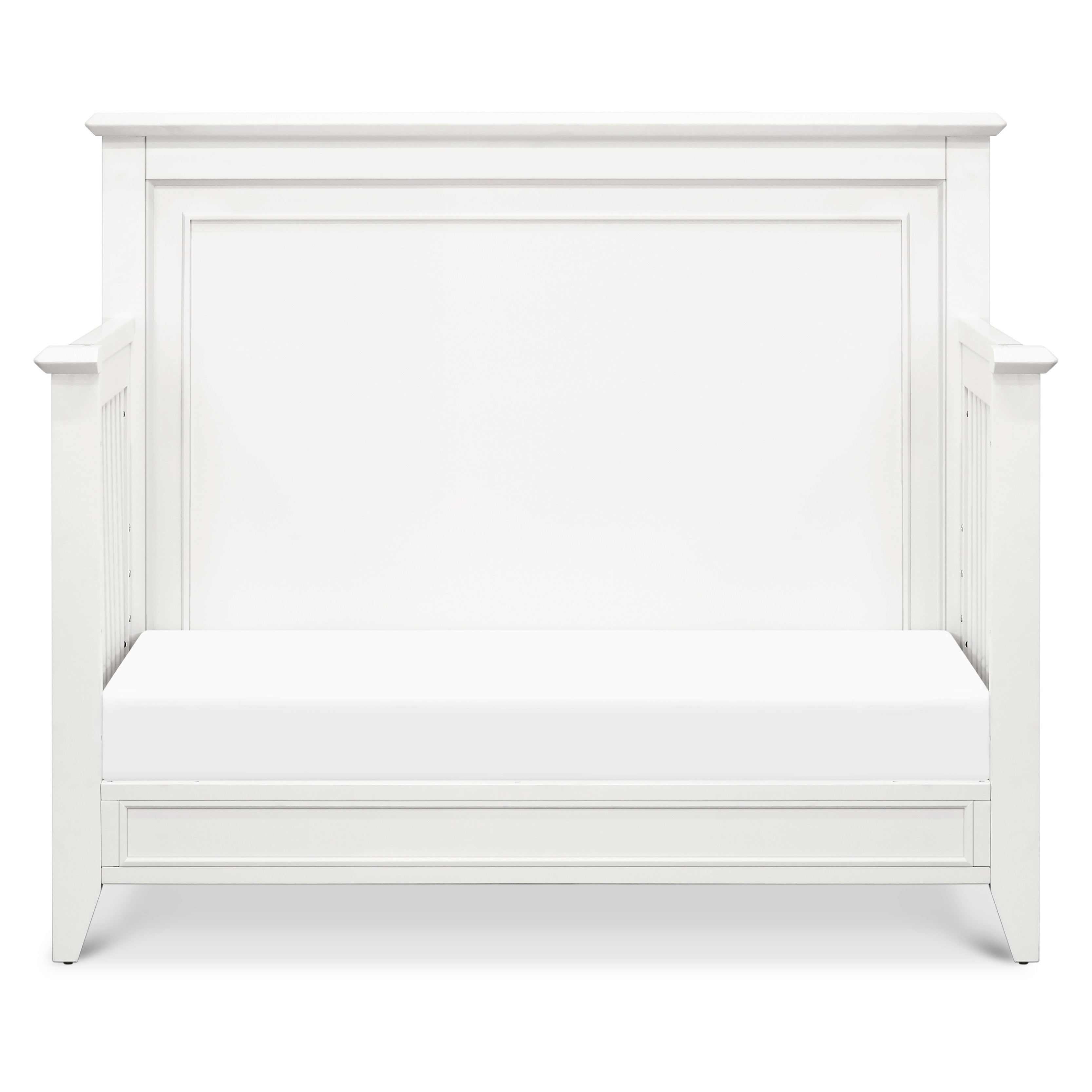 B14401RW,Monogram by Namesake,Beckett 4-in-1 Convertible Crib in Warm White