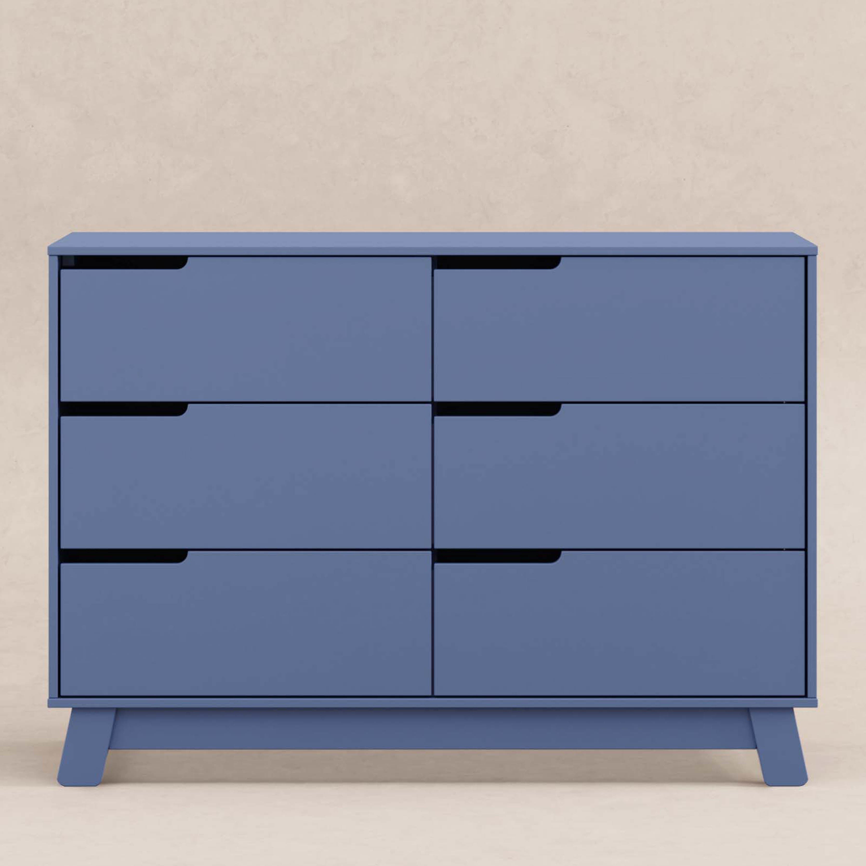 M4216CVB,Babyletto,Hudson 6-Drawer Double Dresser  Assembled in Cove Blue