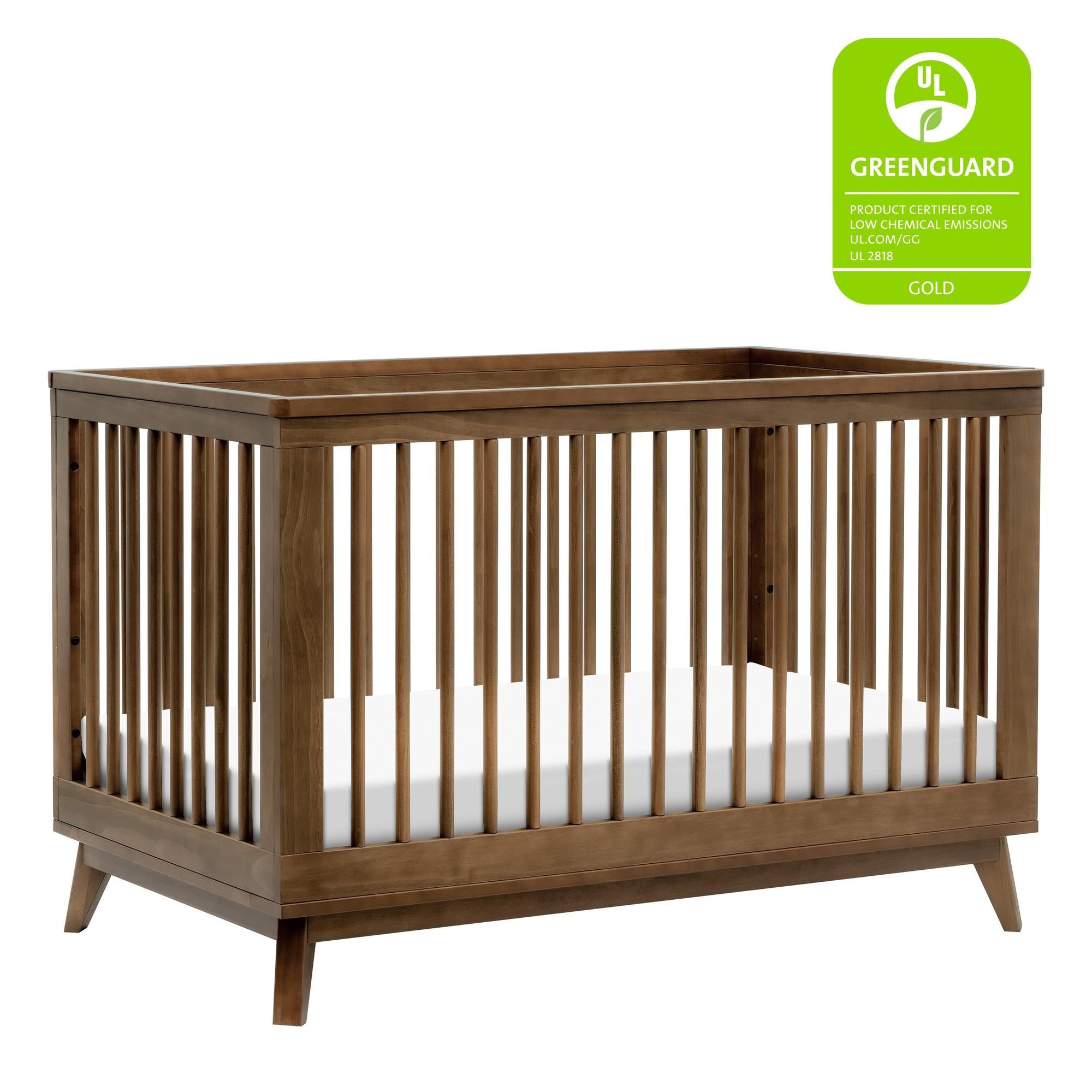 Babyletto Scoot 3-in-1 Convertible Crib with Toddler Bed Conversion Kit