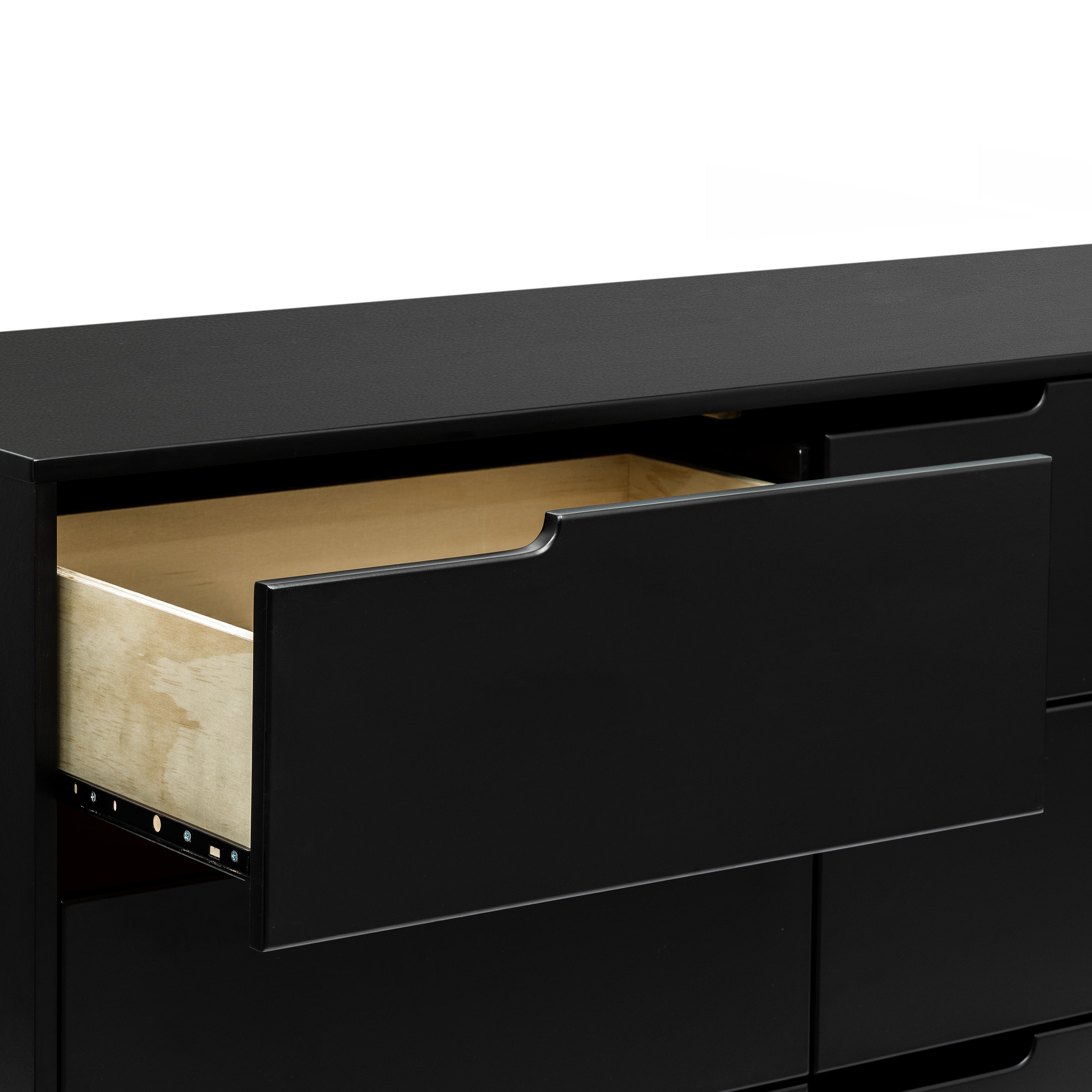 M4216B,Babyletto,Hudson 6-Drawer Double Dresser  Assembled in Black