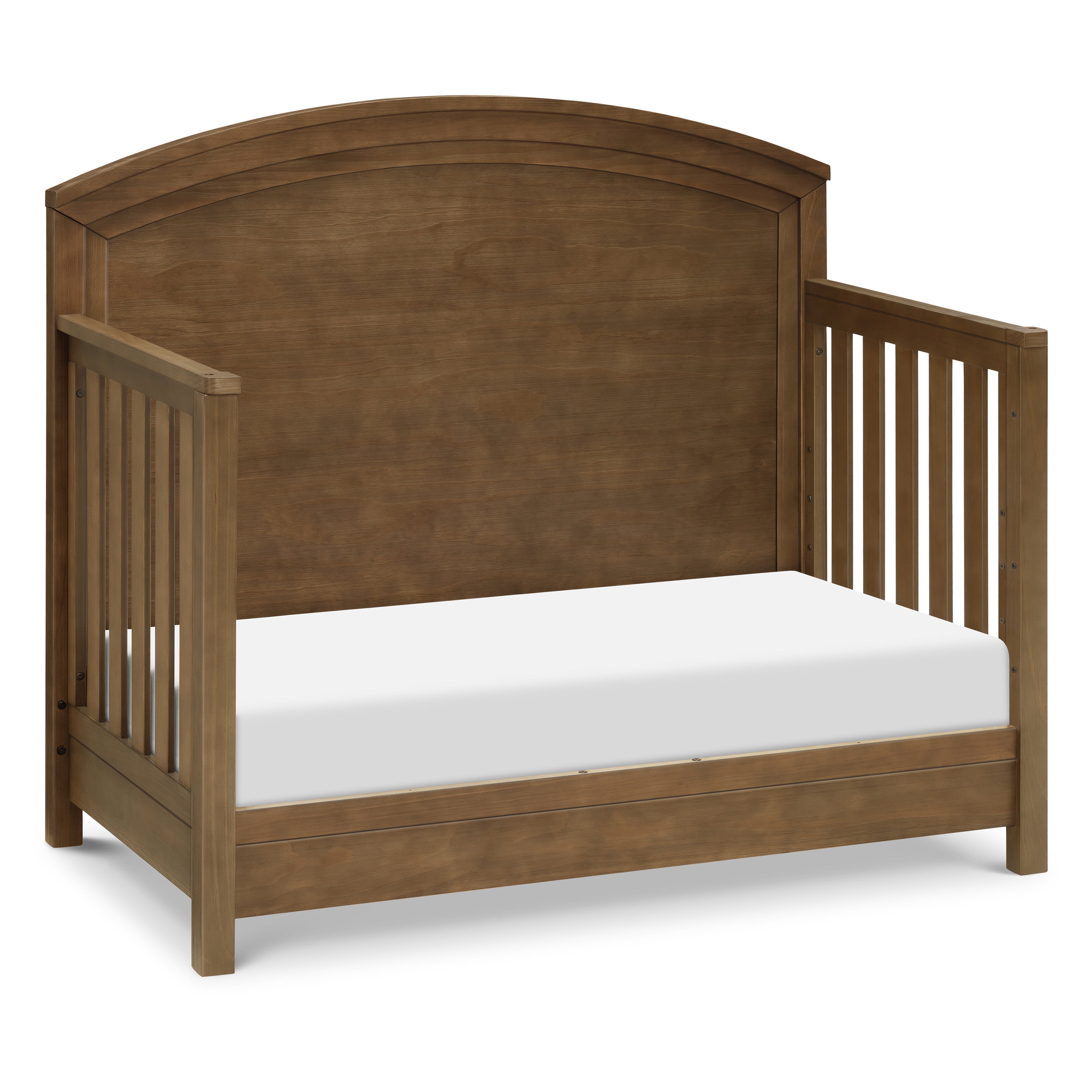 B26401LDF,Monogram by Namesake,Hemsted 4-in-1 Convertible Crib in Walnut Driftwood