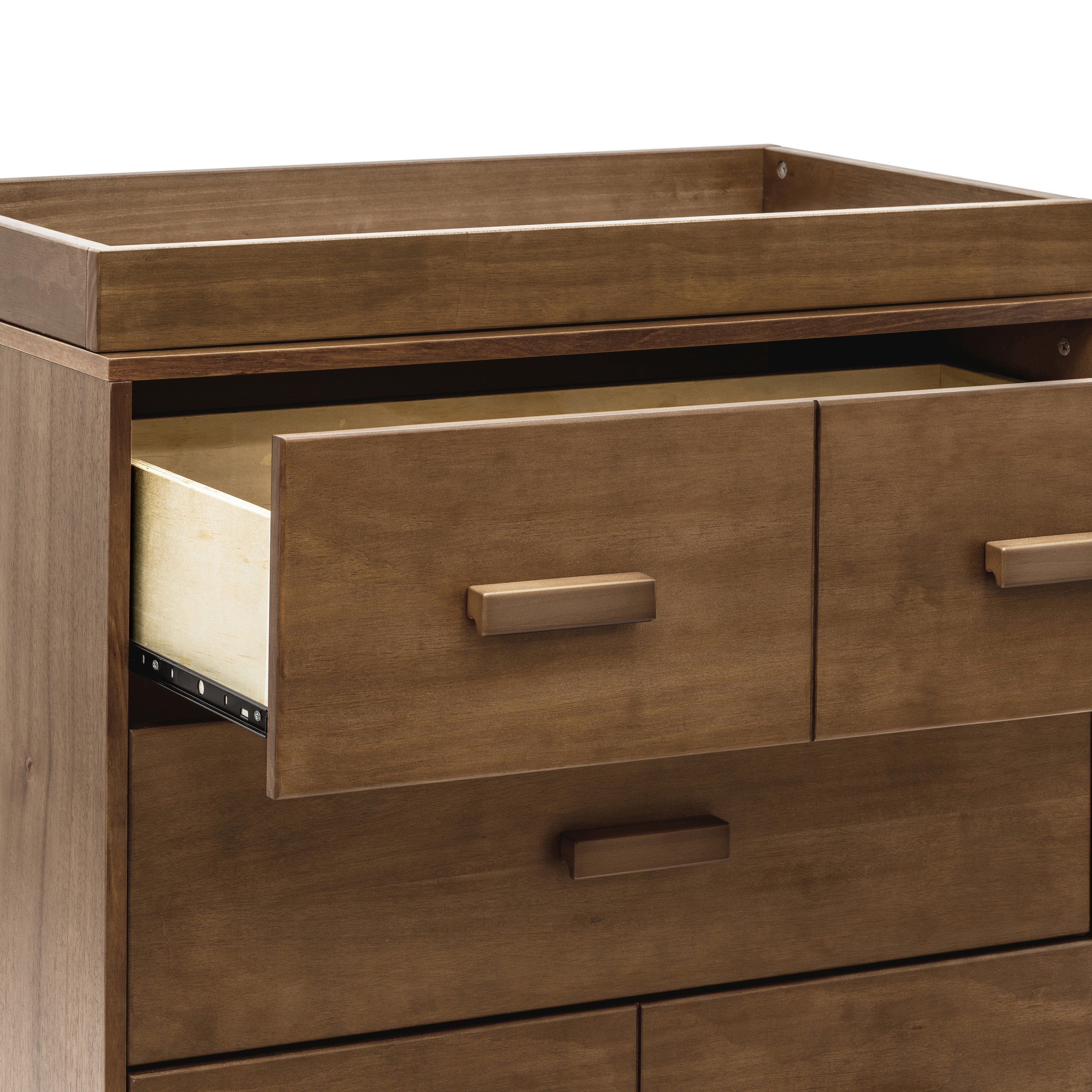 M5823NL,Babyletto,Scoot 3-Drawer Changer Dresser in Natural Walnut