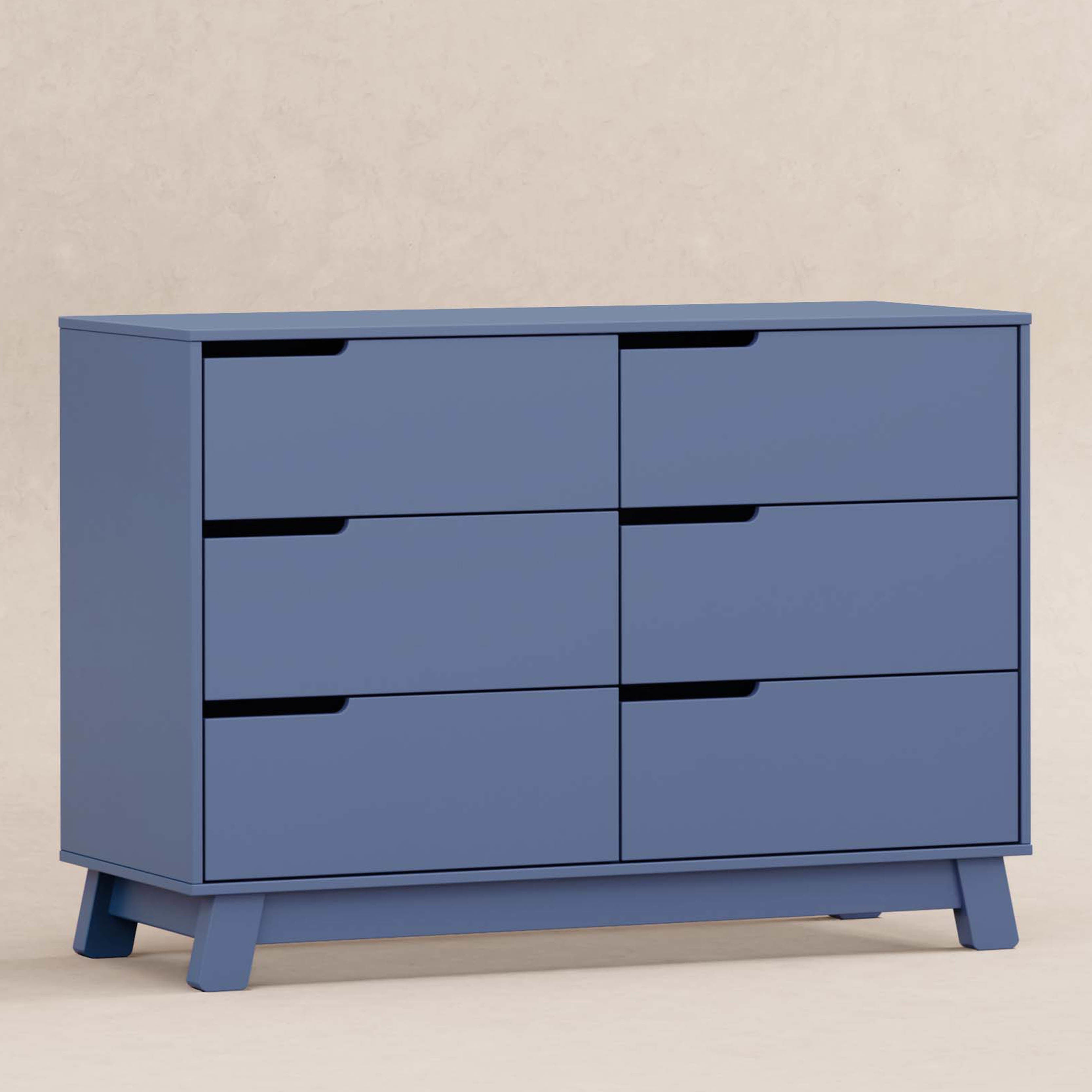 M4216CVB,Babyletto,Hudson 6-Drawer Double Dresser  Assembled in Cove Blue